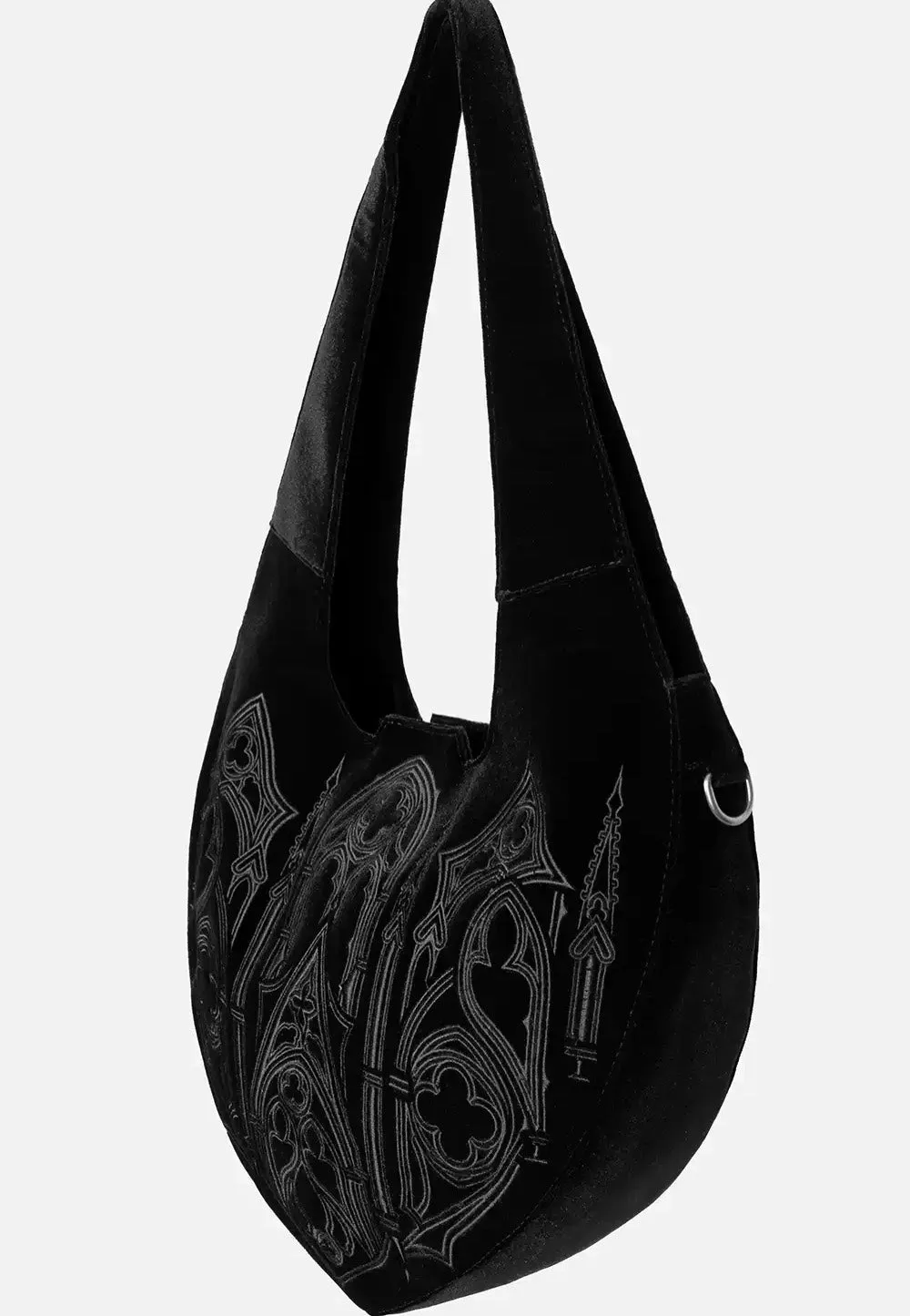 Impericon Velouria Black Tasche Samt Onesize