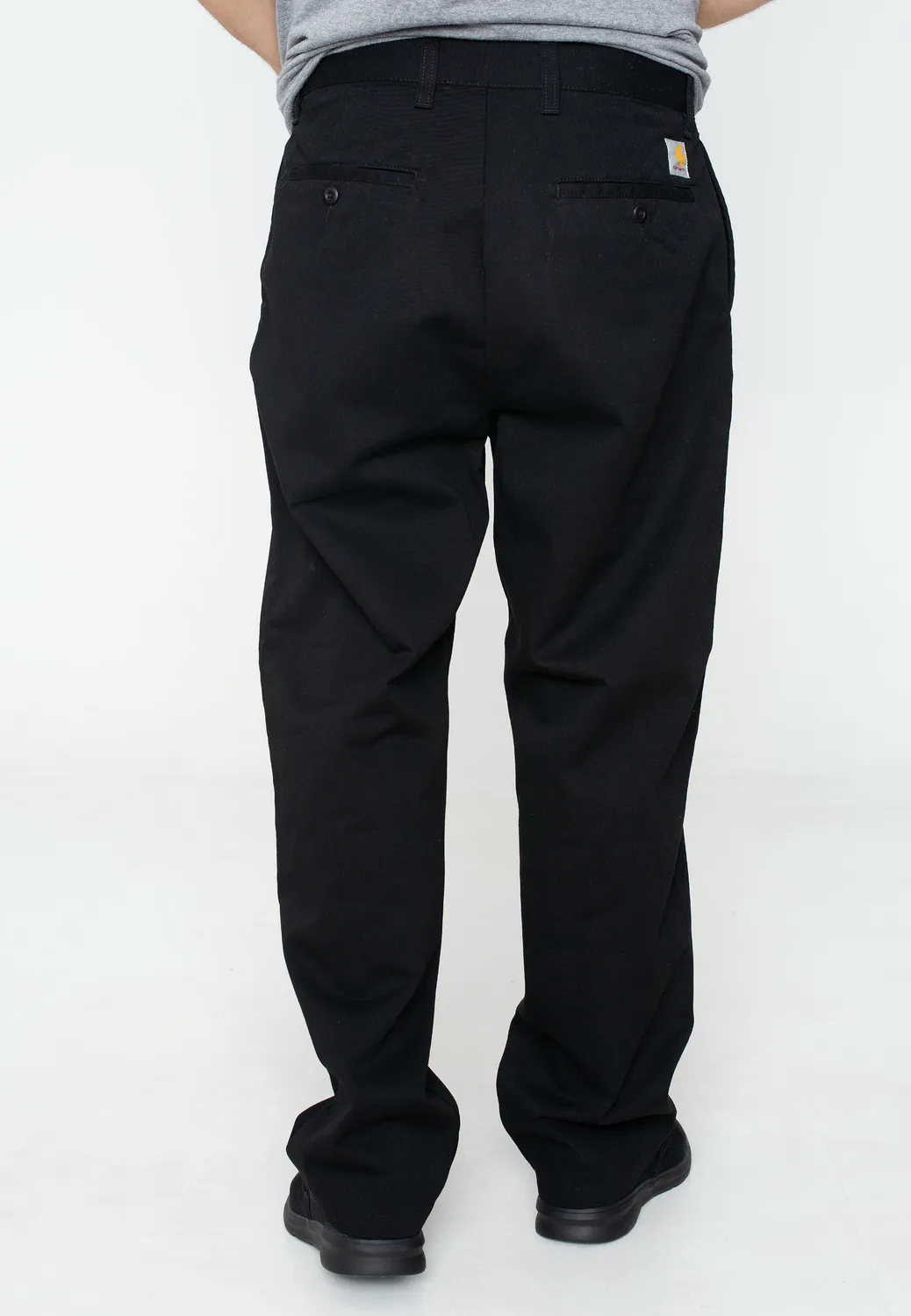 Impericon Calder Rinsed Black Hose Relaxed Fit Baumwolle