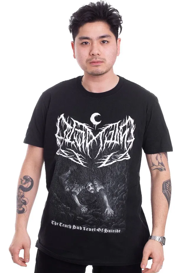 Leviathan Tenth Sublevel Of Suicide T-Shirt schwarz