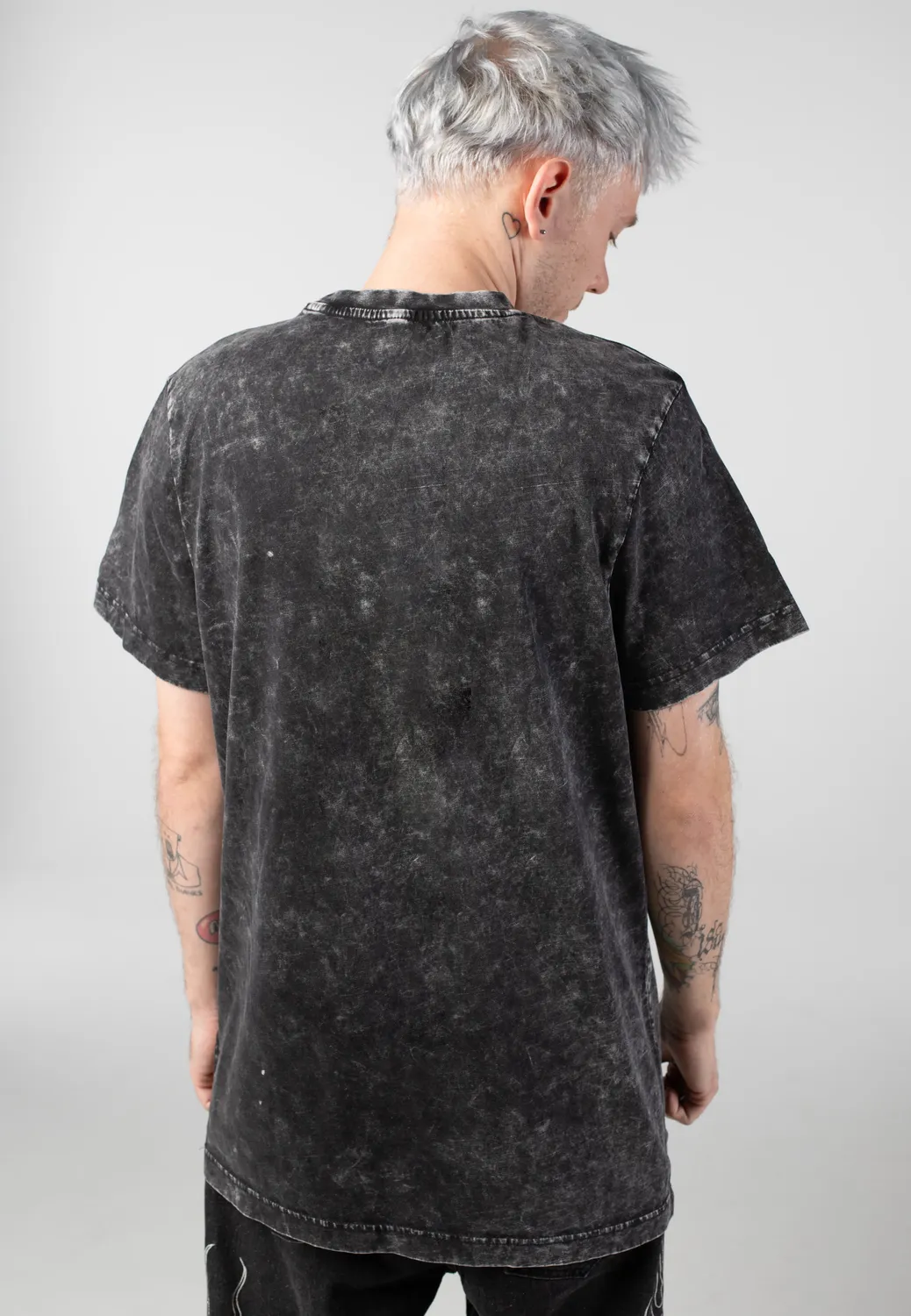 Impericon Logo Washed T-Shirt schwarz Unisex