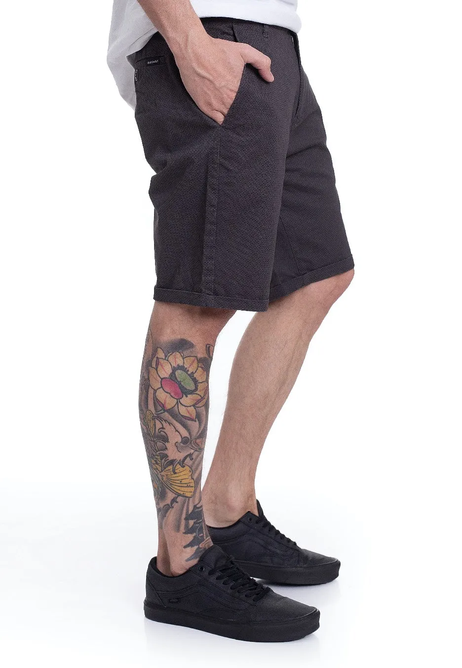 Love City Black Anthracite Shorts W30 Baumwolle