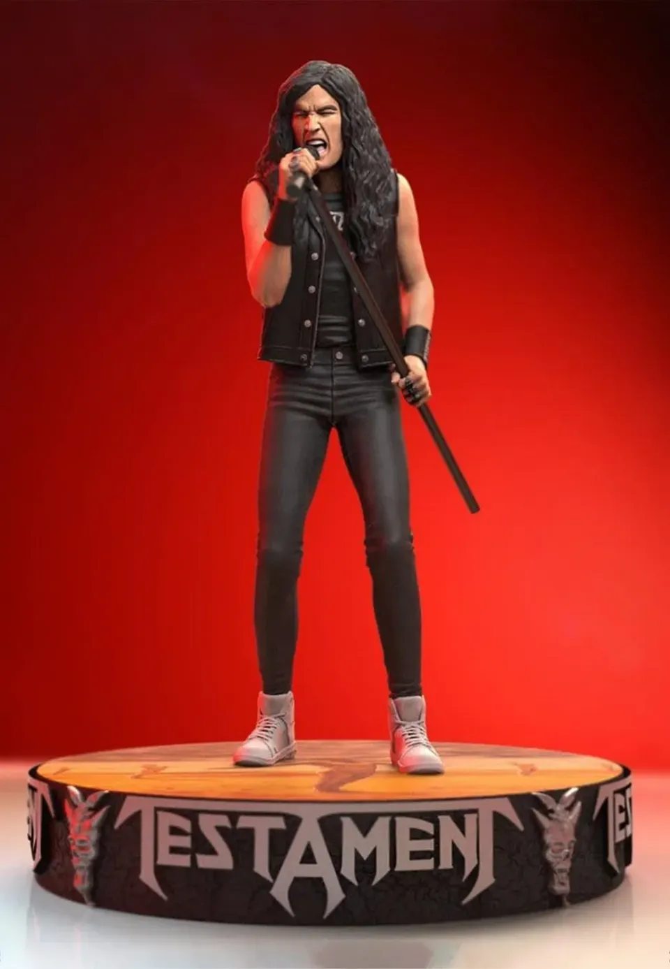 Impericon Rock Iconz Chuck Billy Statue Onesize limitiert