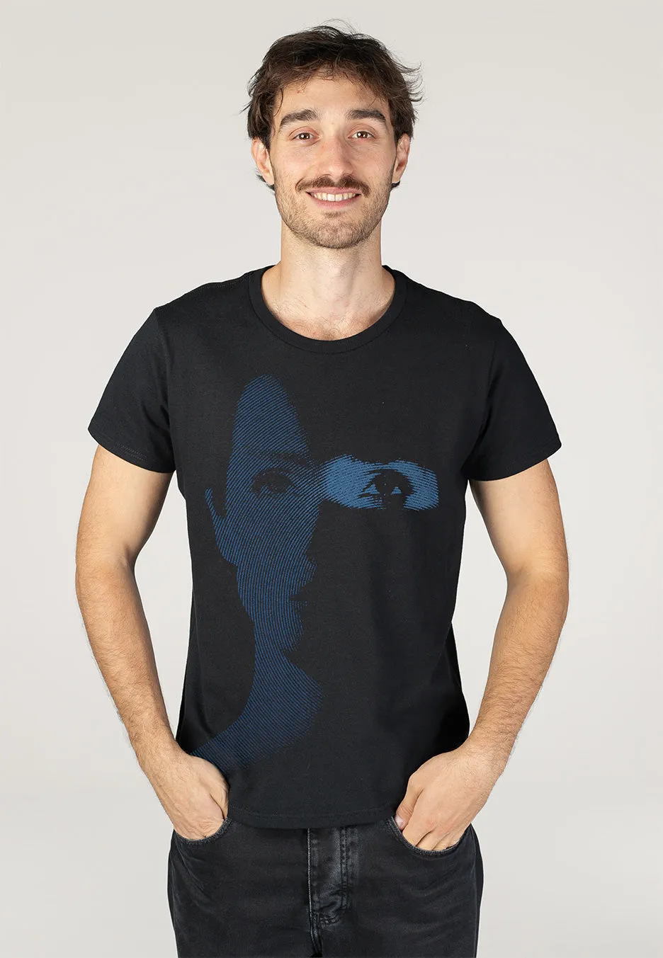 Impericon Face T-Shirt schwarz Unisex Kurzarm