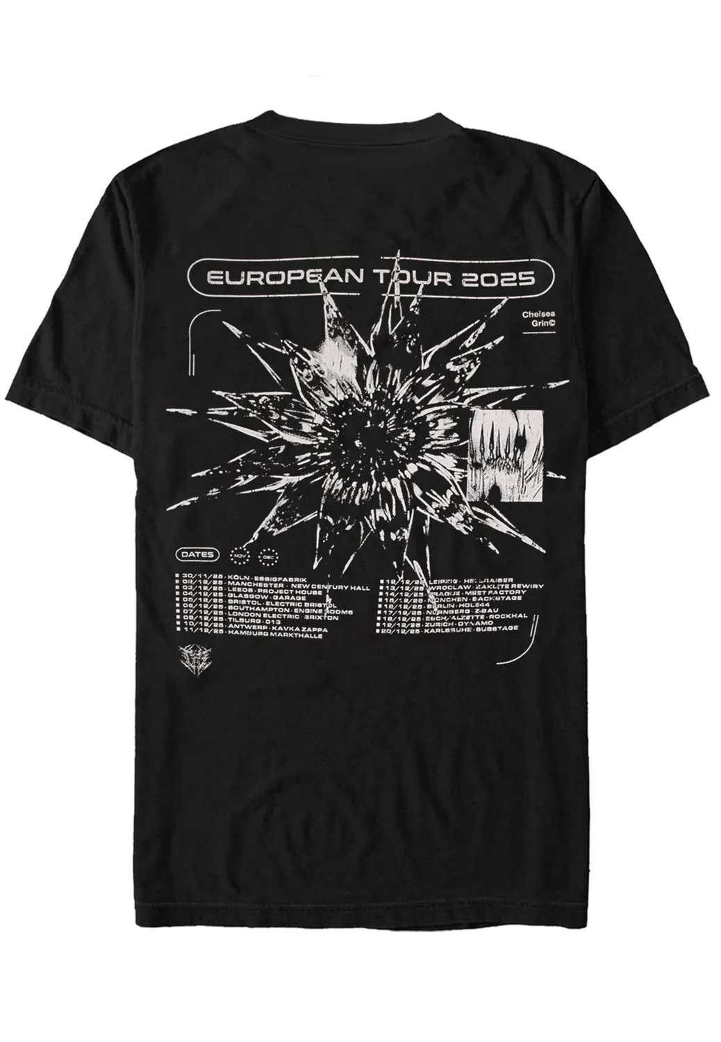 Impericon European Tour 2025 T-Shirt schwarz