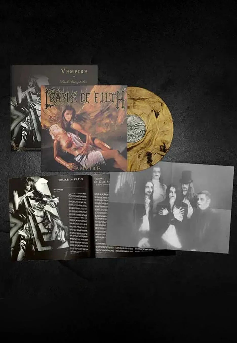 Impericon VEmpire Marbled Vinyl Black Wheat limitiert