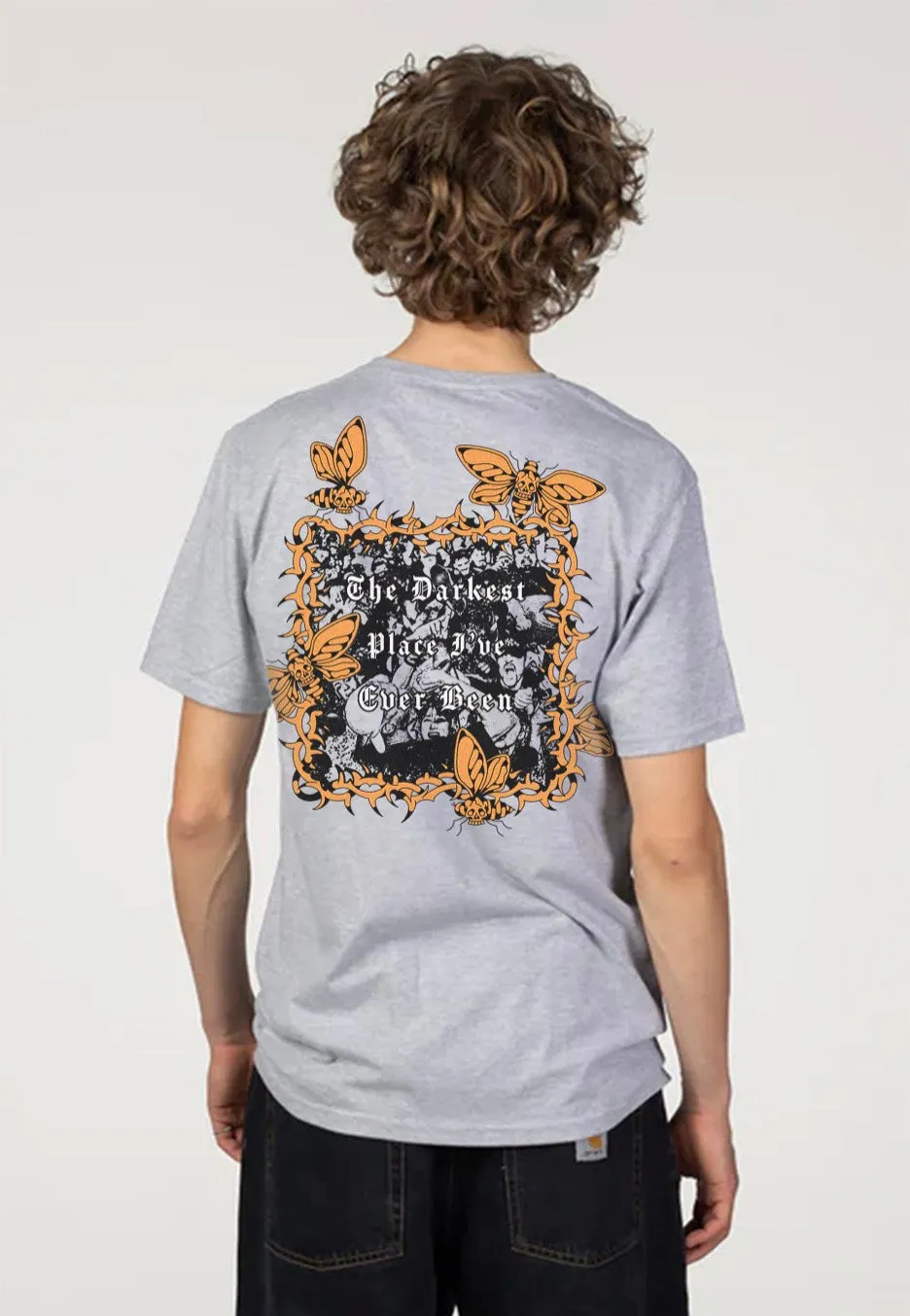 The Darkest Place Ashgrey T-Shirt grau Unisex S-3XL