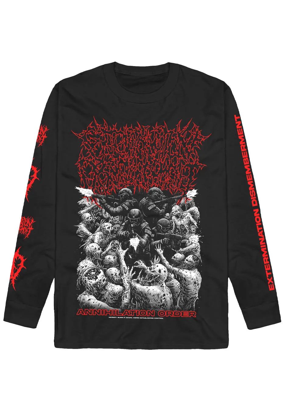 Impericon Annihilation Order Longsleeve schwarz