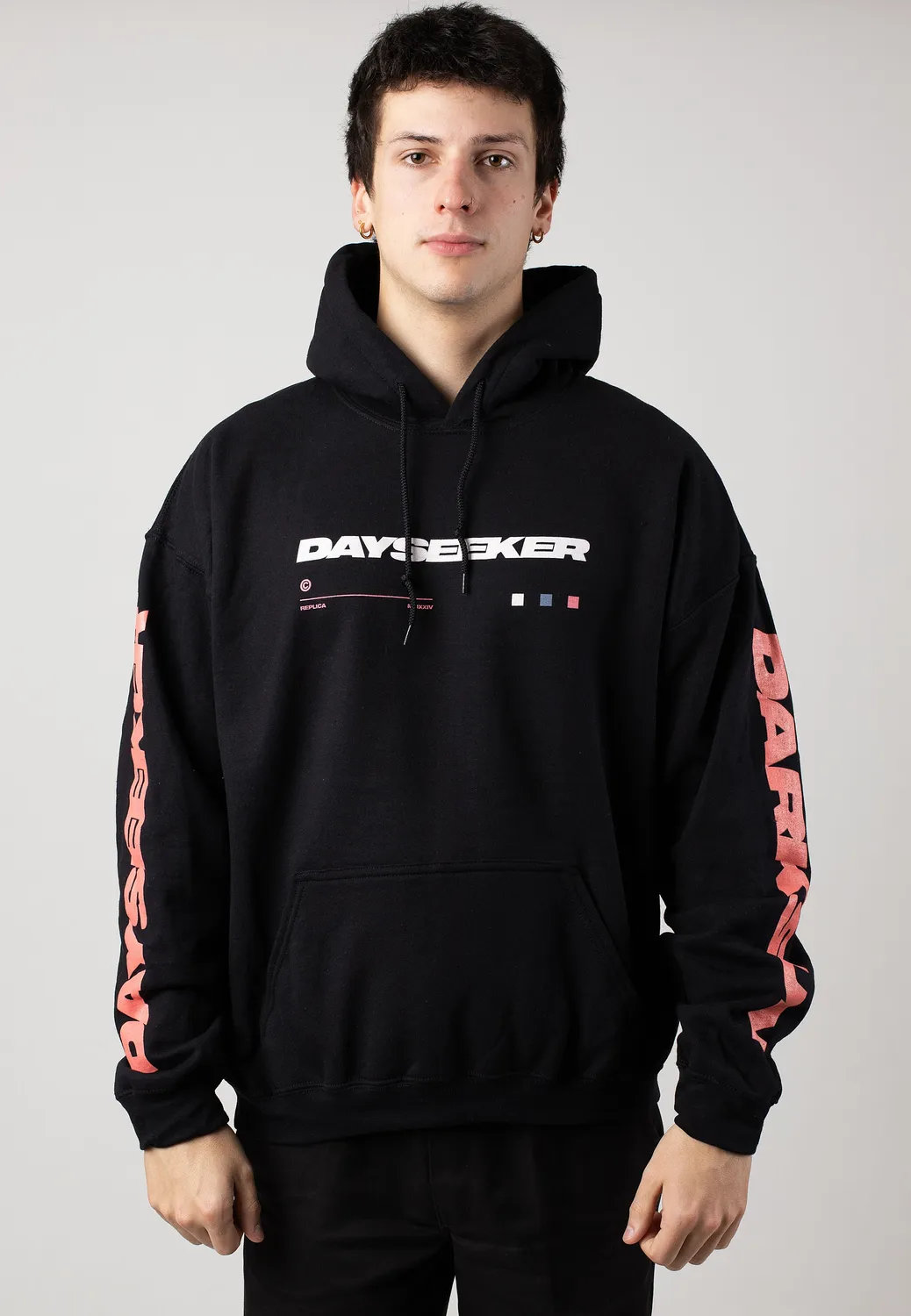 Impericon Replica Floral Hoodie schwarz Unisex