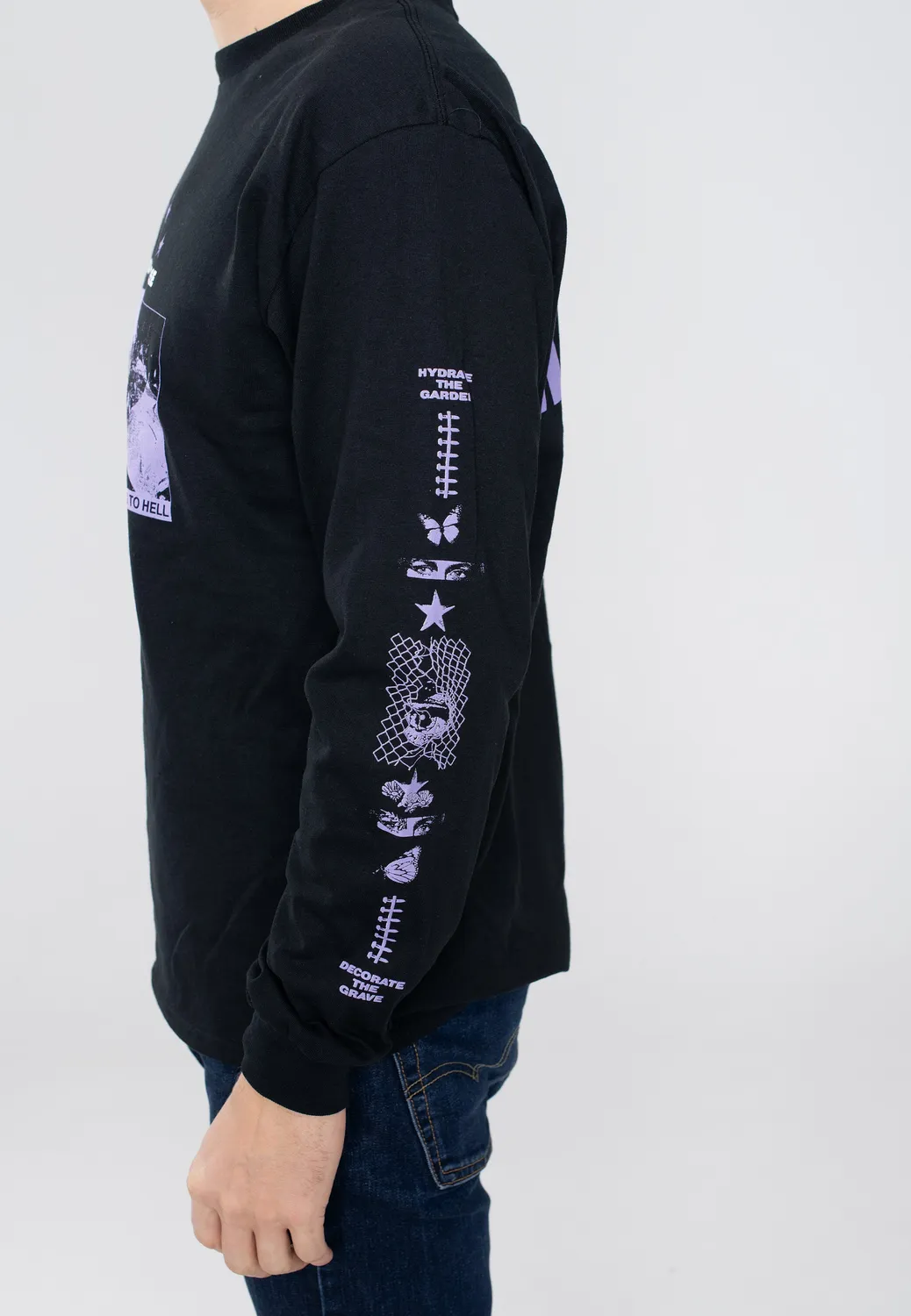 Impericon Hydrate The Garden Longsleeve schwarz Unisex Hardcore