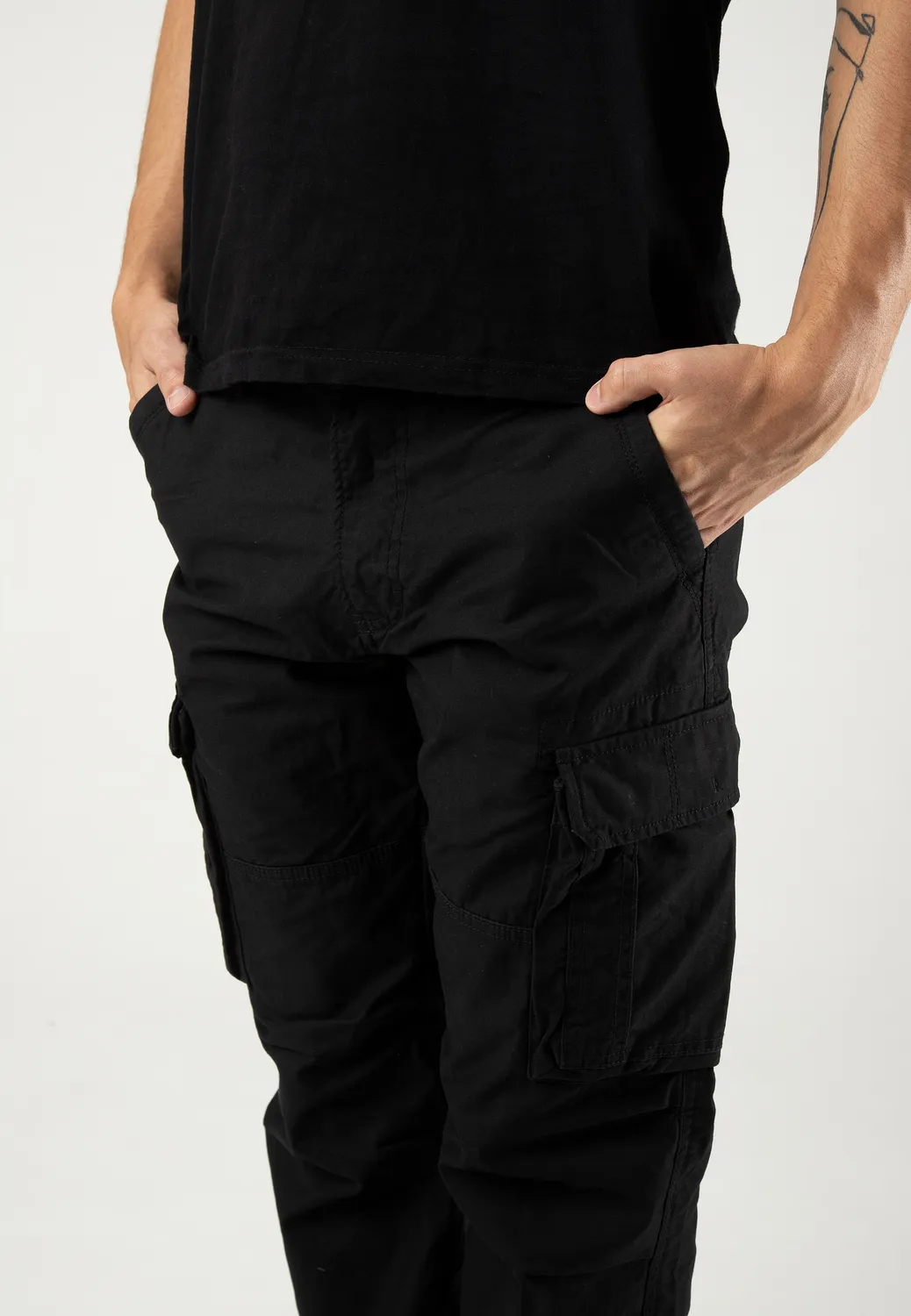 Impericon Reef Black Hose schwarz Baumwolle