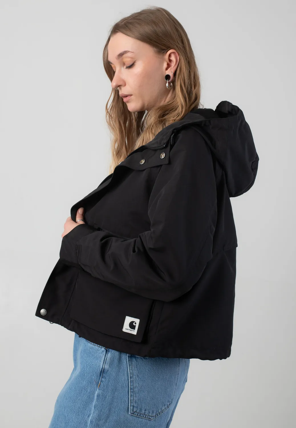 Impericon Irwin Black Jacke schwarz Kurz