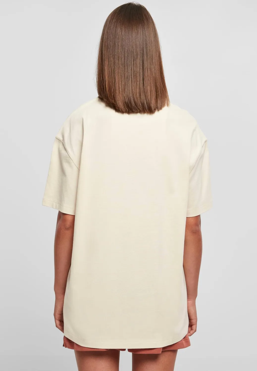 Impericon Ladies Oversized Boyfriend Whitesand T-Shirt weiß