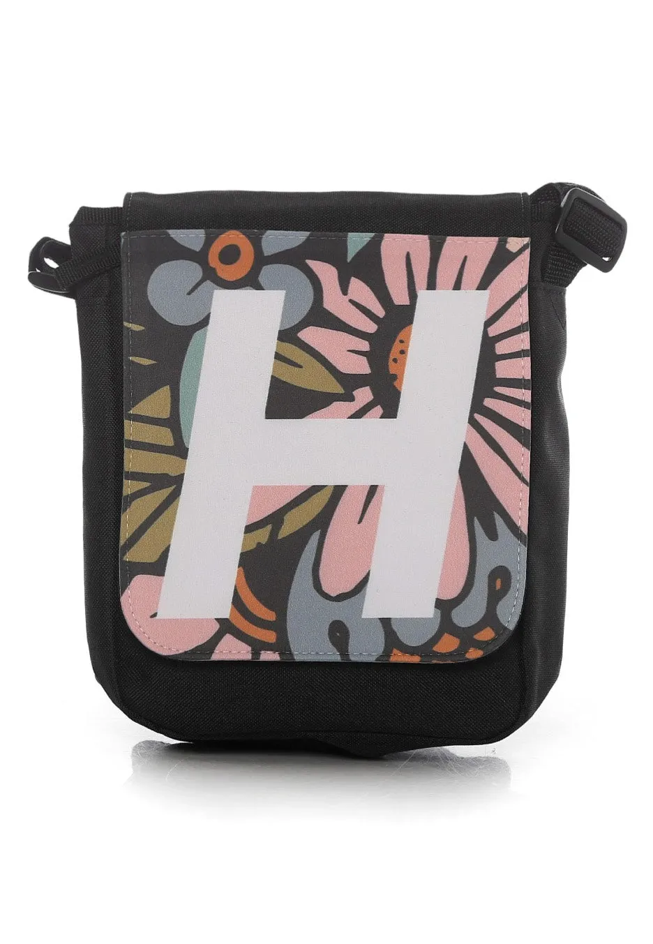 Flower H Small Messenger Tasche Onesize schwarz