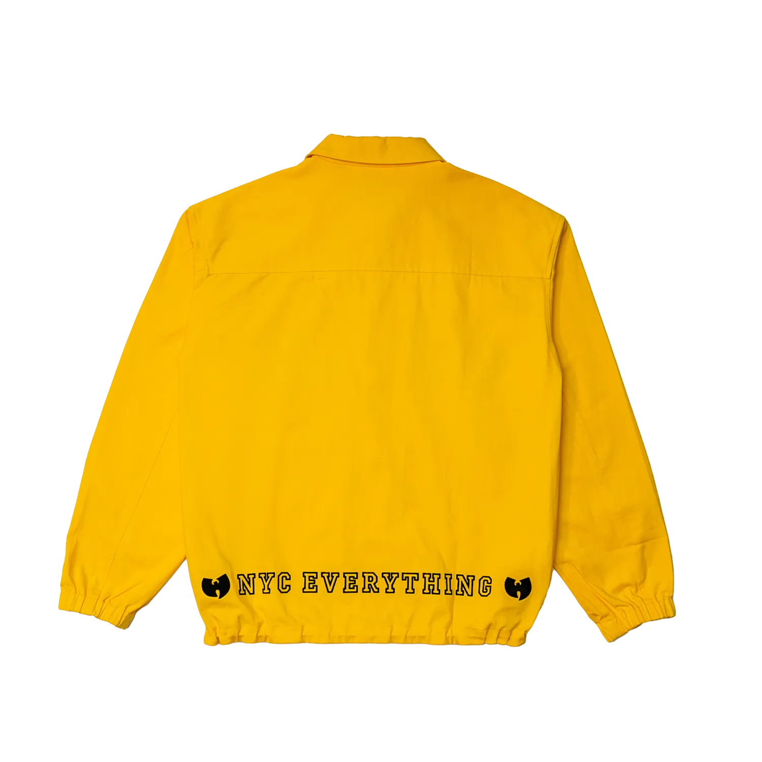Wu-Tang Shaolin Coaches Jacke Gelb mit Stickerei