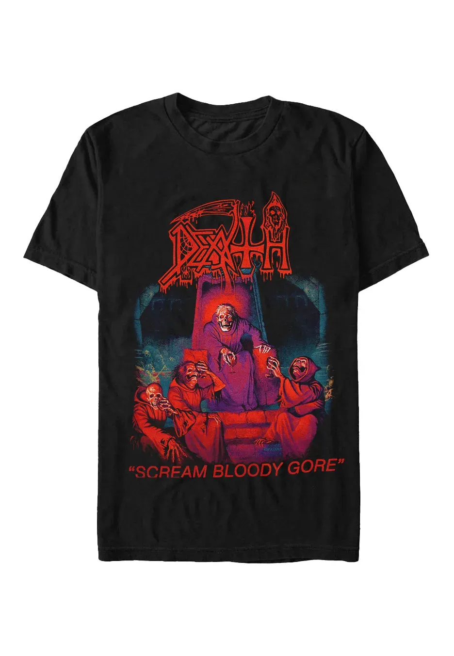 Scream Bloody Gore T-Shirt schwarz Death Metal