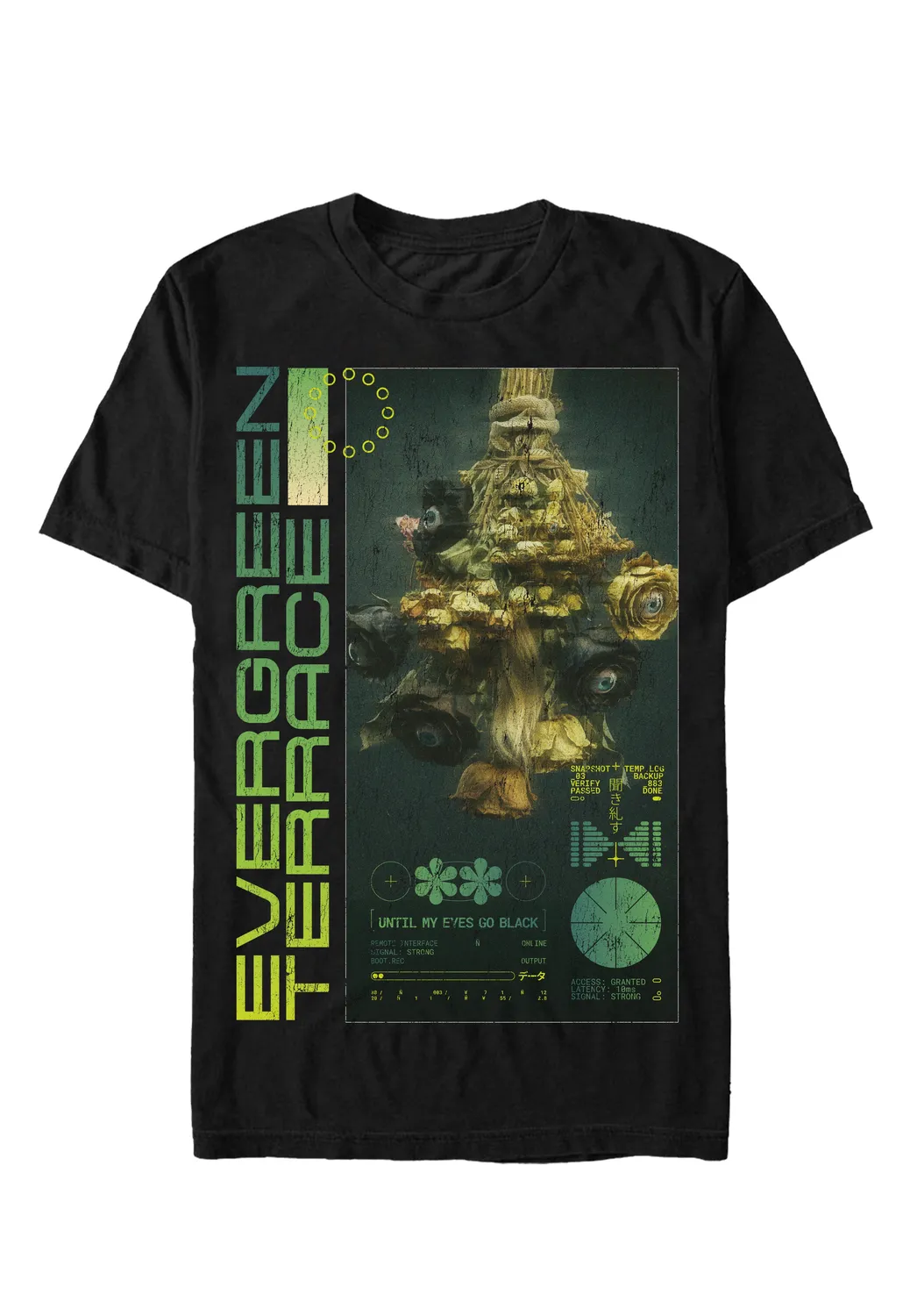 Impericon Flowers T-Shirt schwarz Hardcore