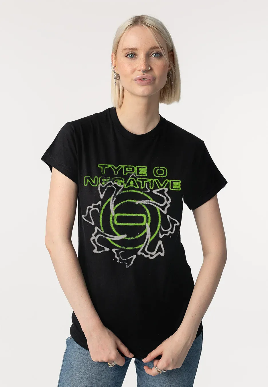 Impericon O Logo T-Shirt schwarz Unisex Gothic