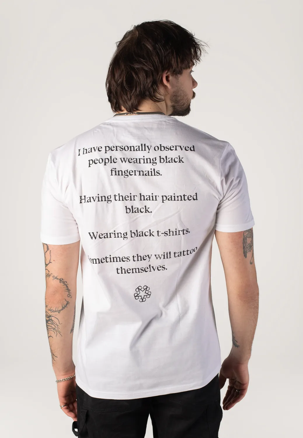Impericon Skulls White T-Shirt weiß Nu Metal