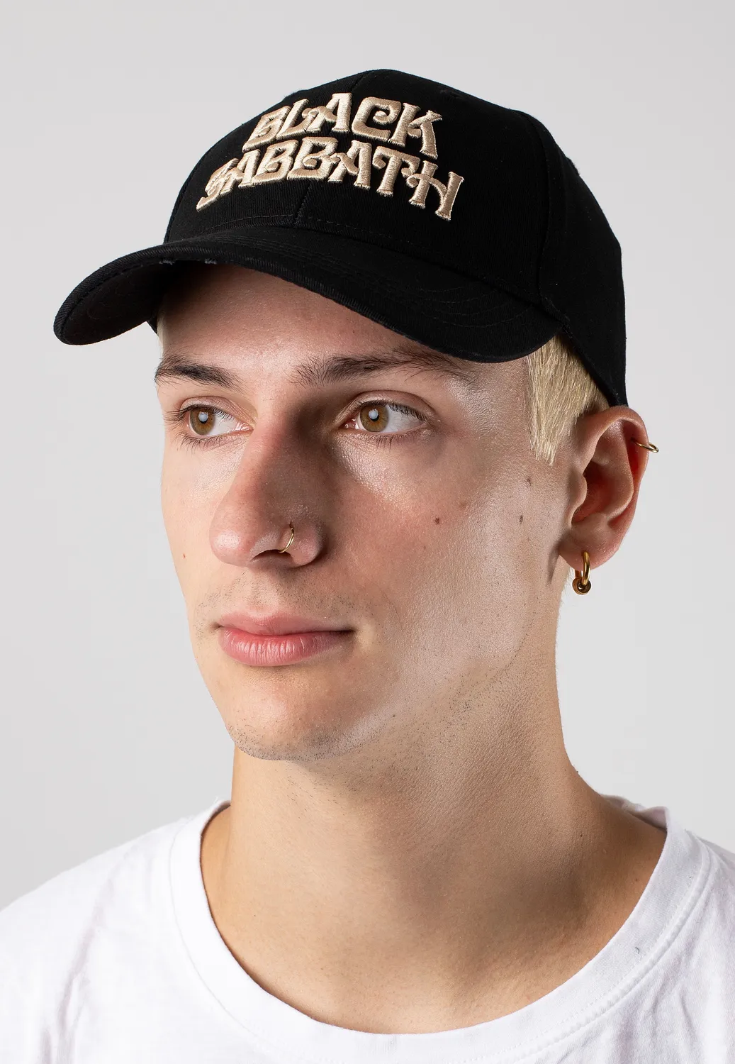 Impericon Text Logo Cap Snapback Onesize schwarz