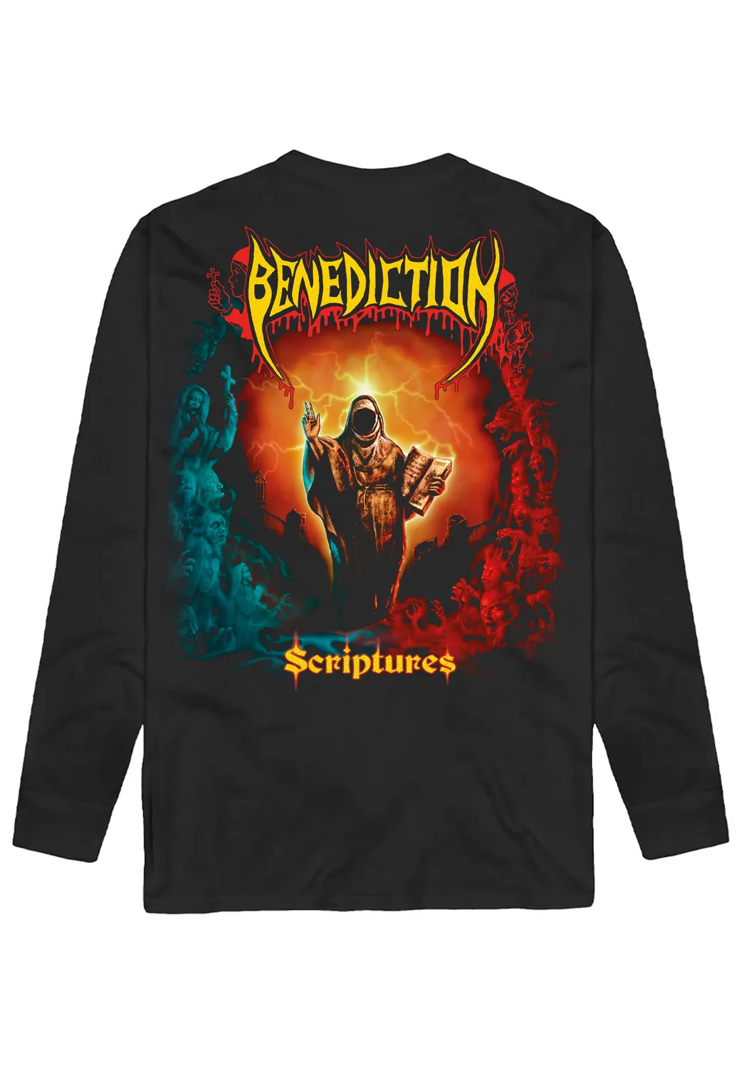 Impericon Scriptures Longsleeve schwarz Jersey