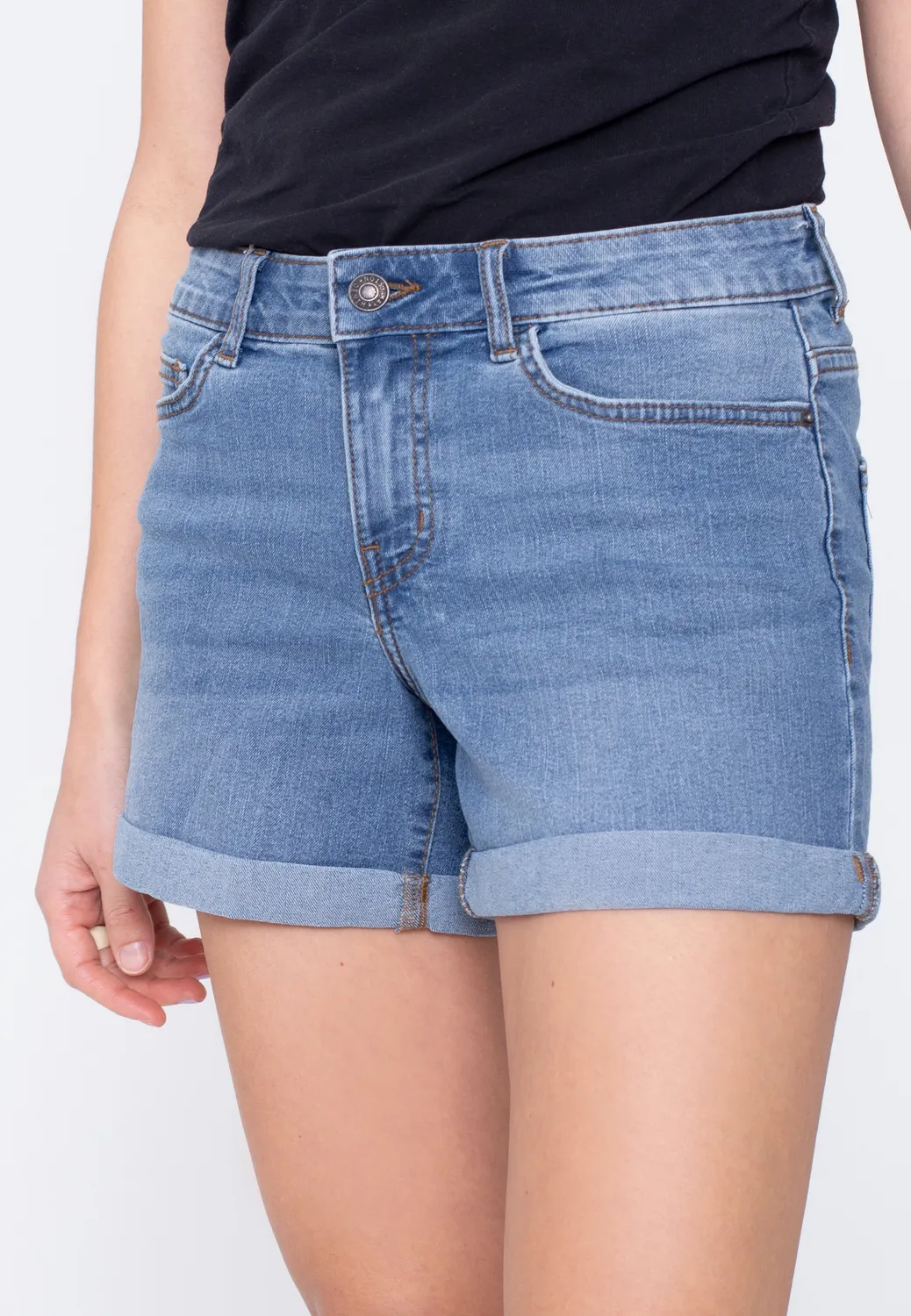 Impericon Be Lucy Light Blue Denim Shorts XS-XL