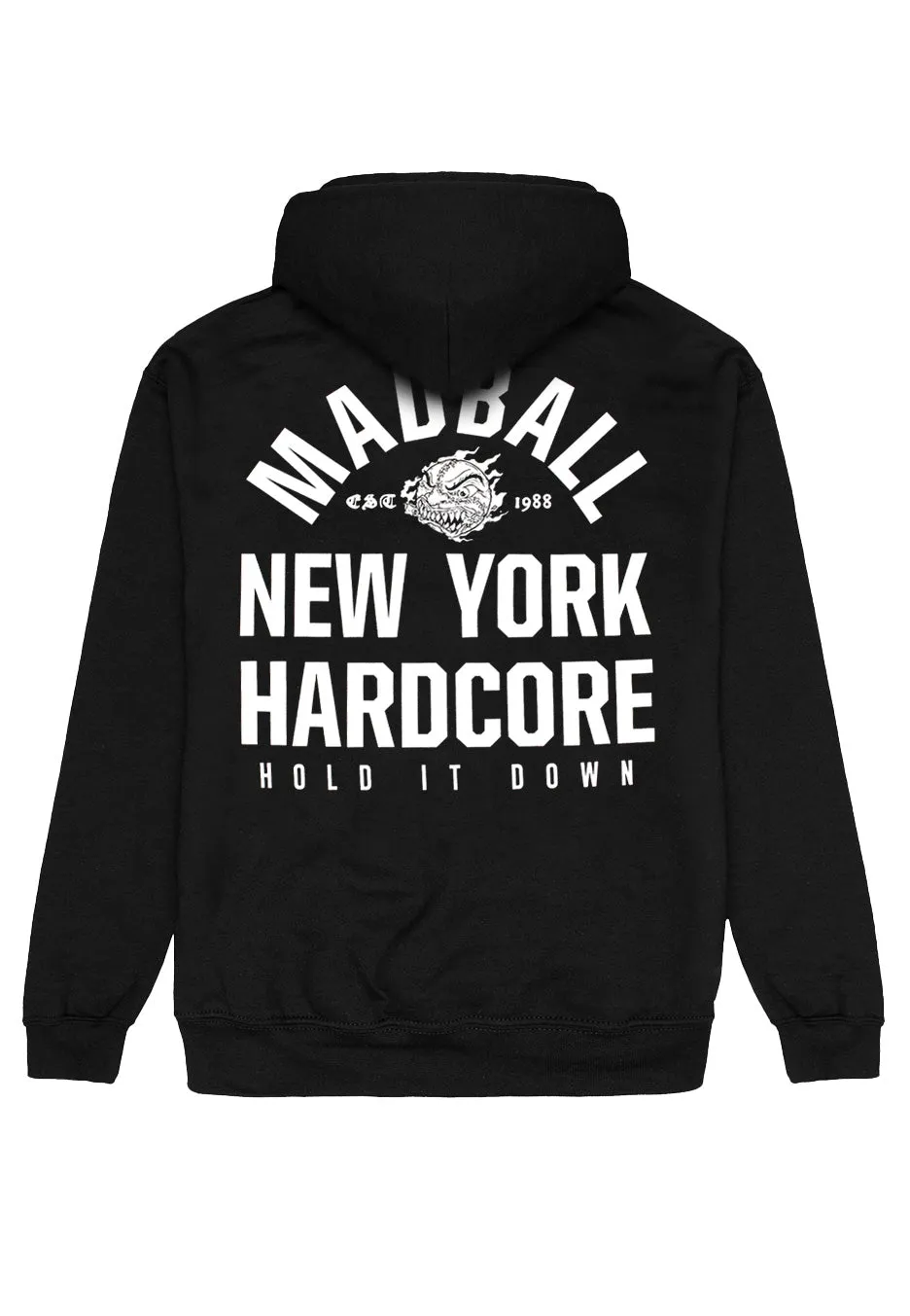 Impericon HID Hoodie schwarz Unisex Kapuze Hardcore
