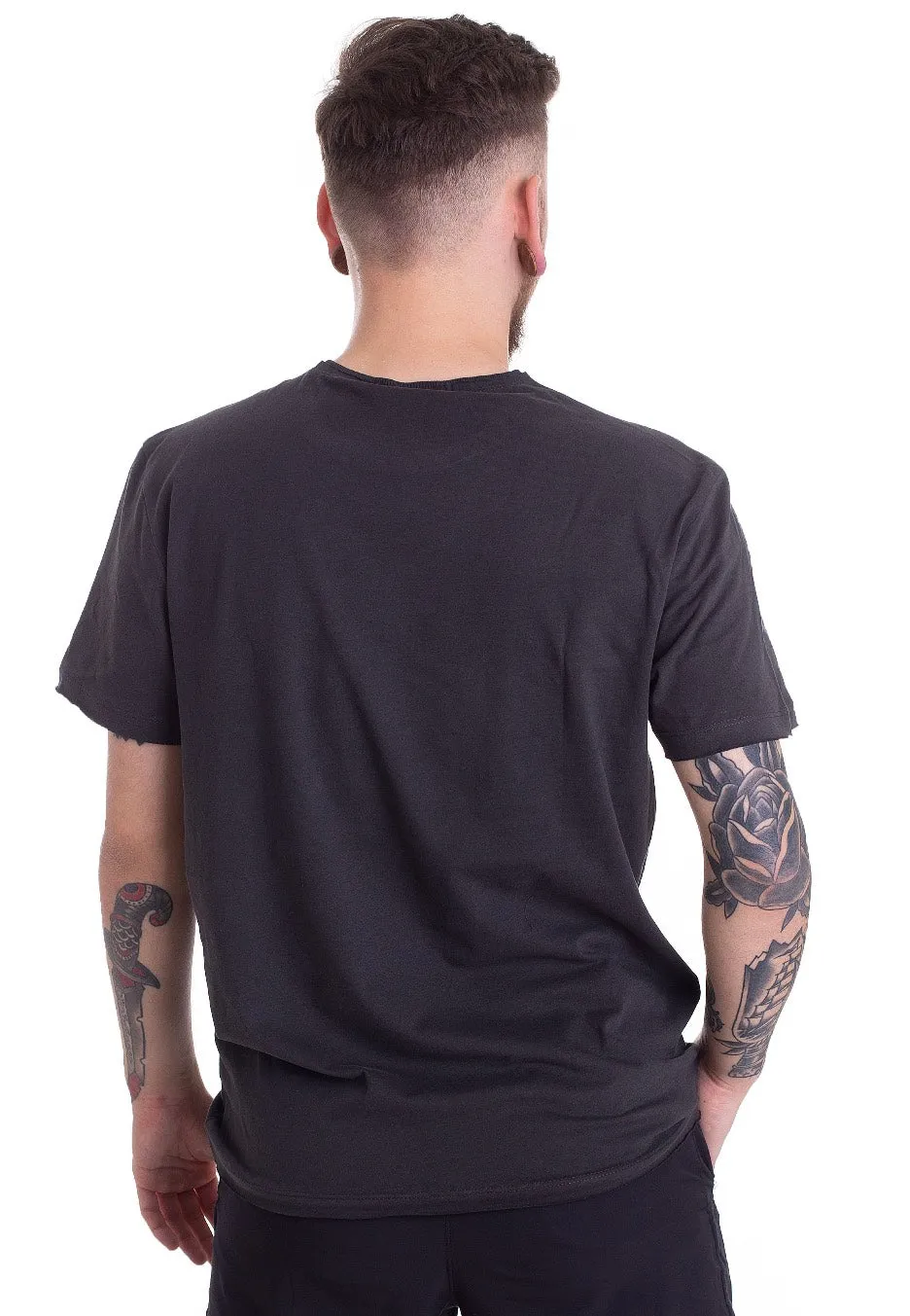Logo Charcoal T-Shirt XS-XXL grau