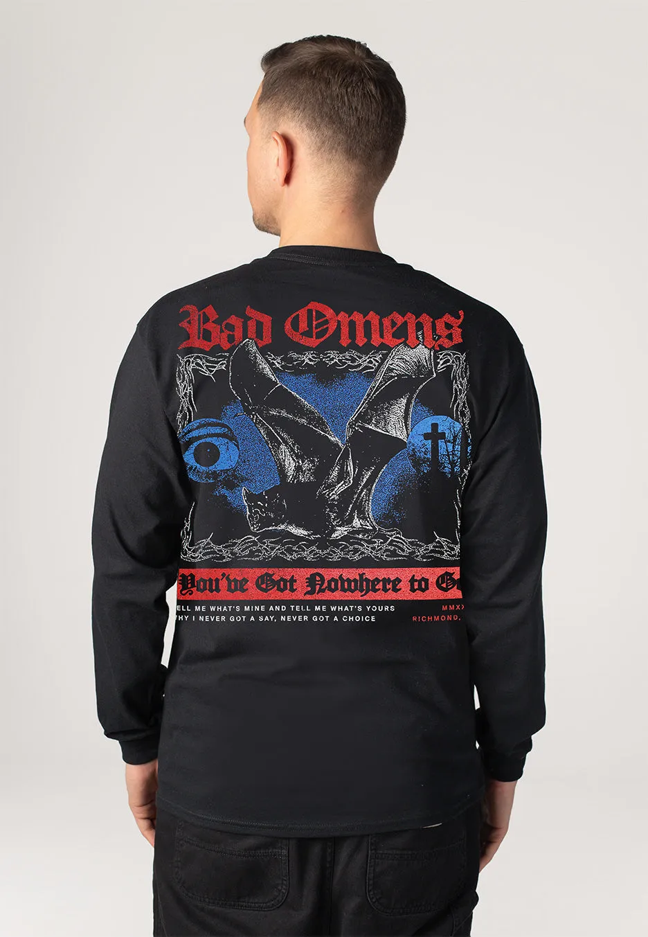 Impericon Bat Longsleeve schwarz