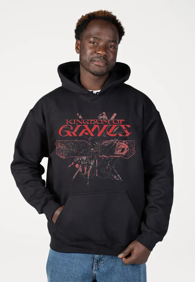 Impericon Death Is Always Hoodie schwarz Metalcore
