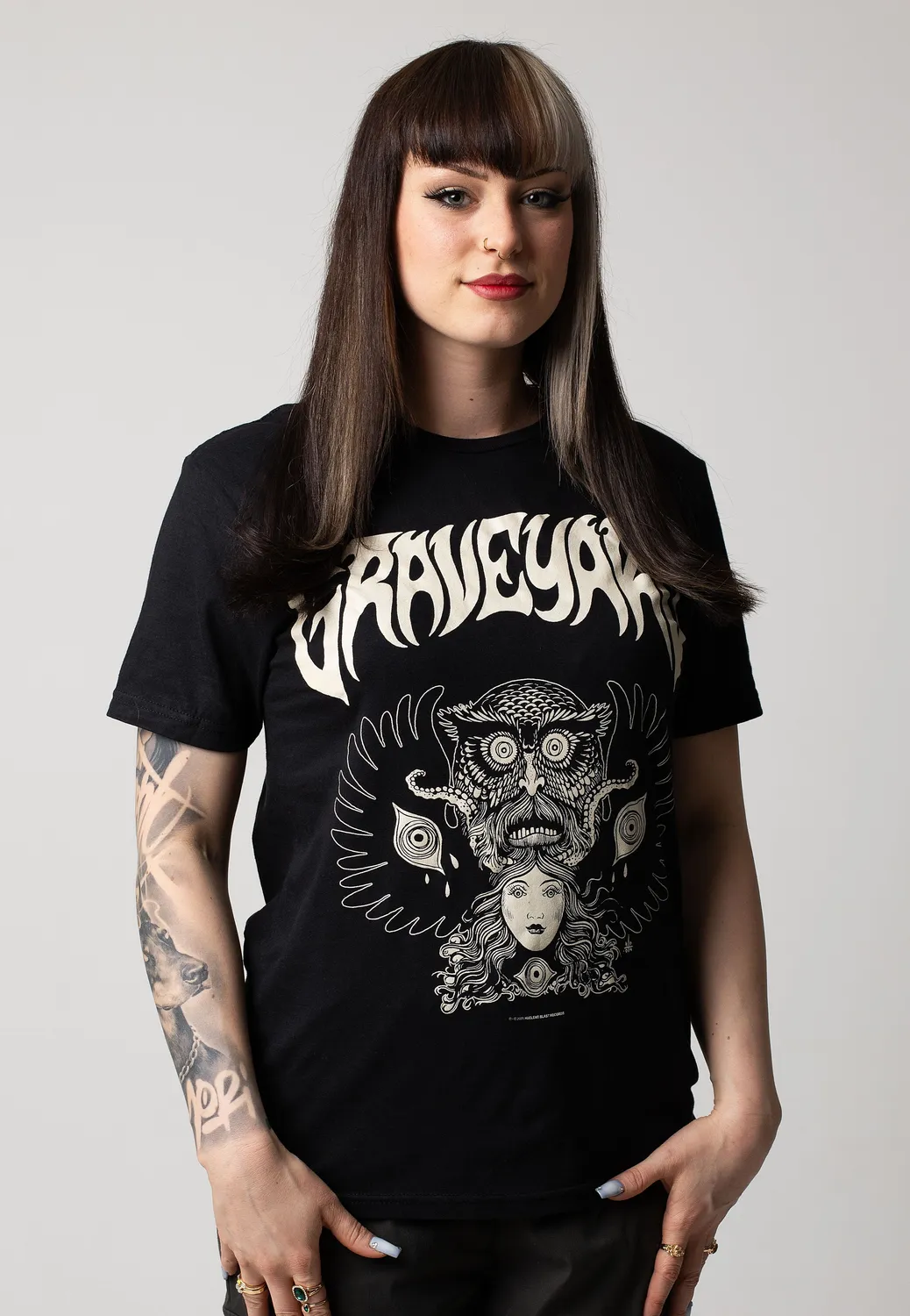 Impericon Monstertryck Black T-Shirt L