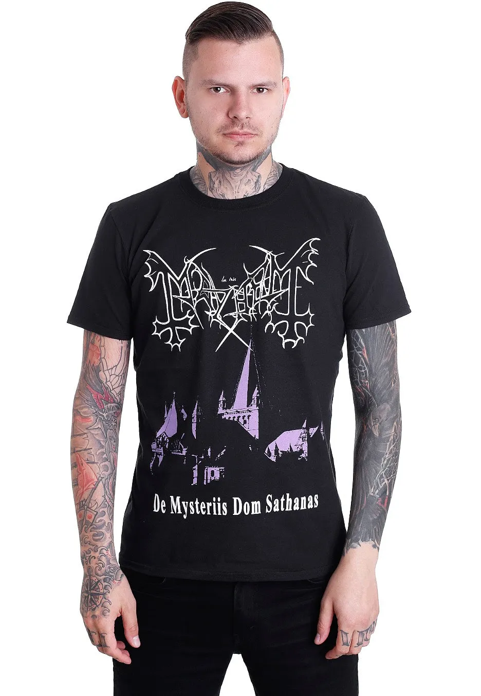 Impericon De Mysteriis Dom Sathanas T-Shirt schwarz