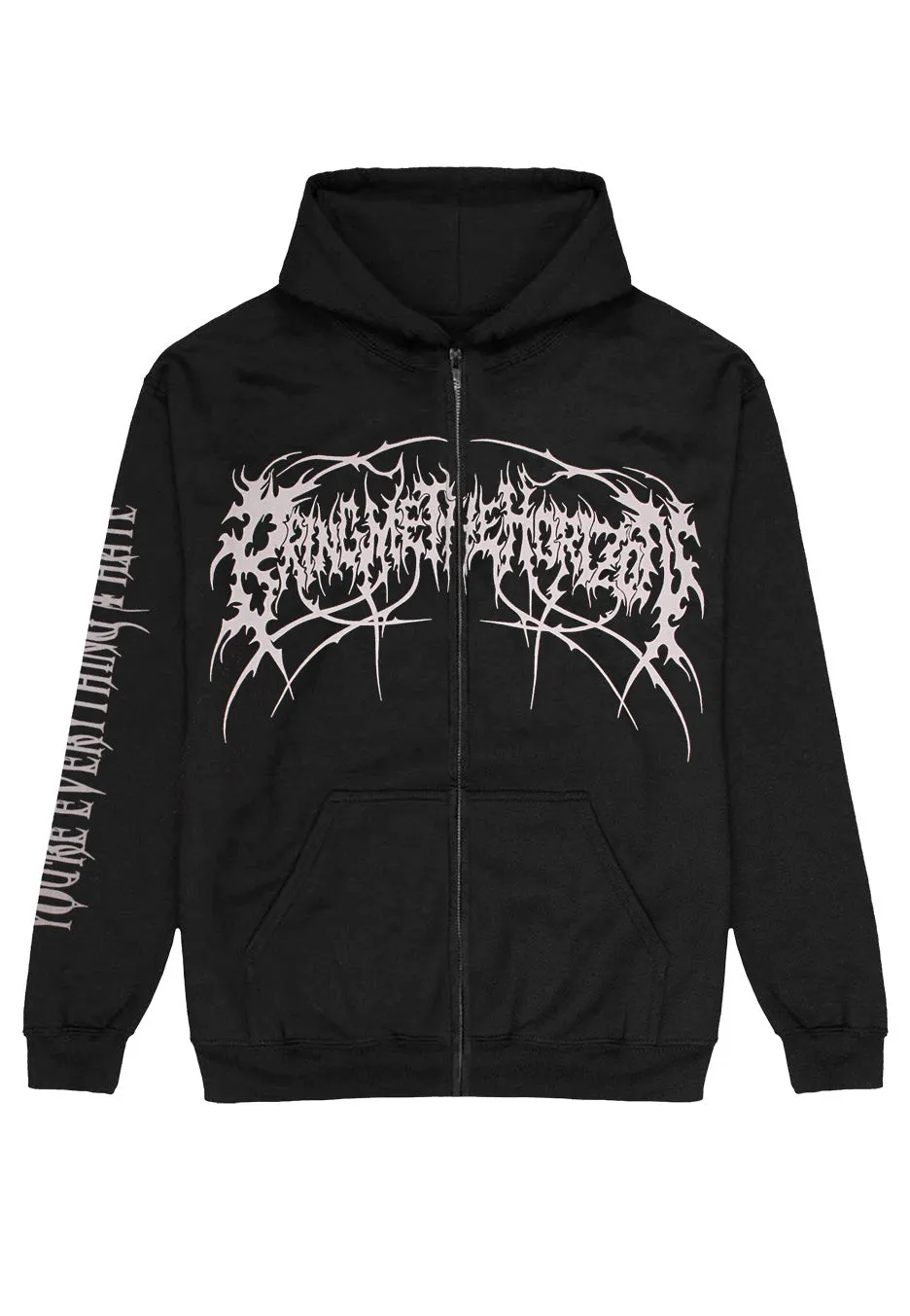 Impericon Metal Logo Genxsis Zipper schwarz S-XXL