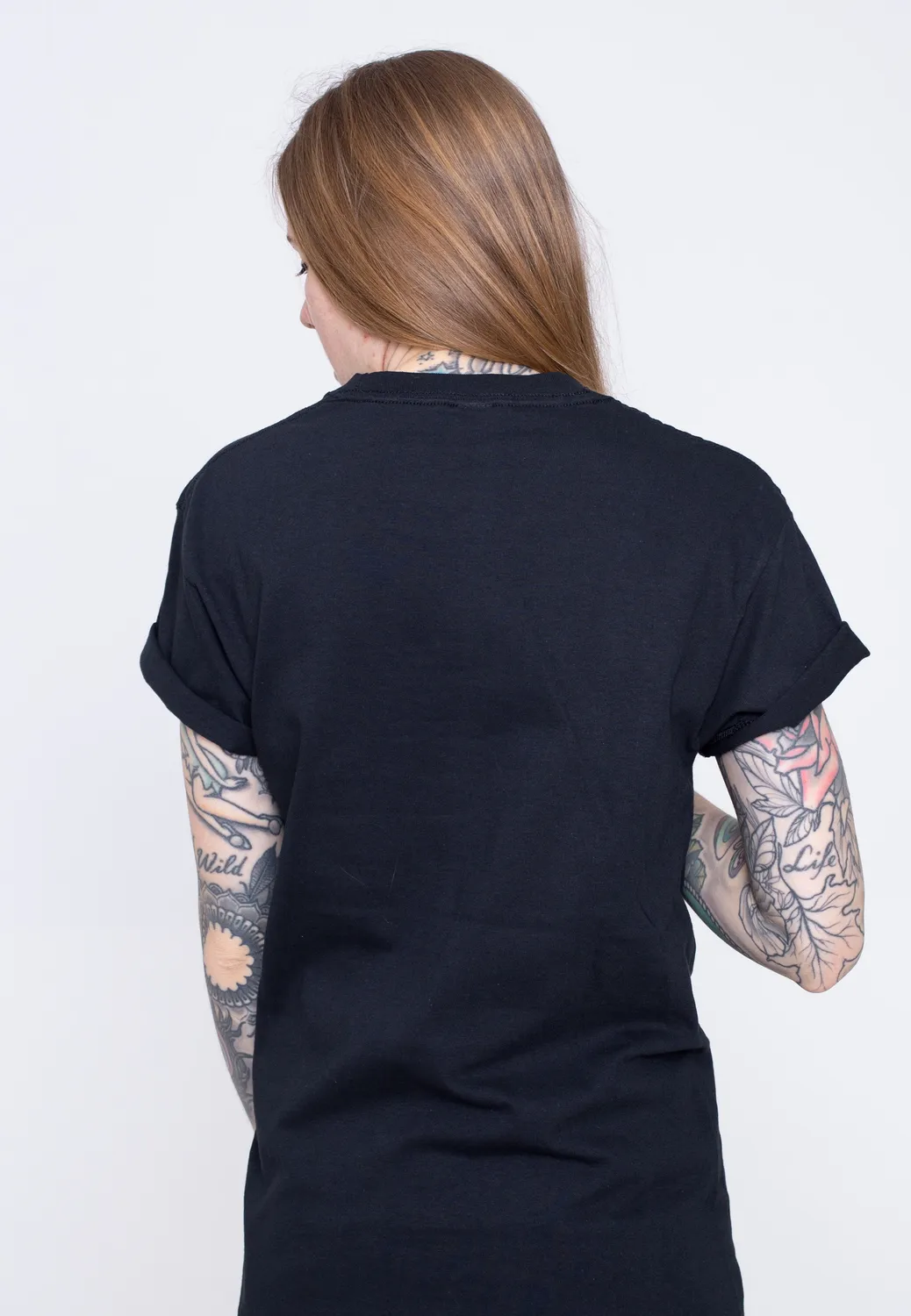 Deaf To Our Prayers Cross T-Shirt schwarz