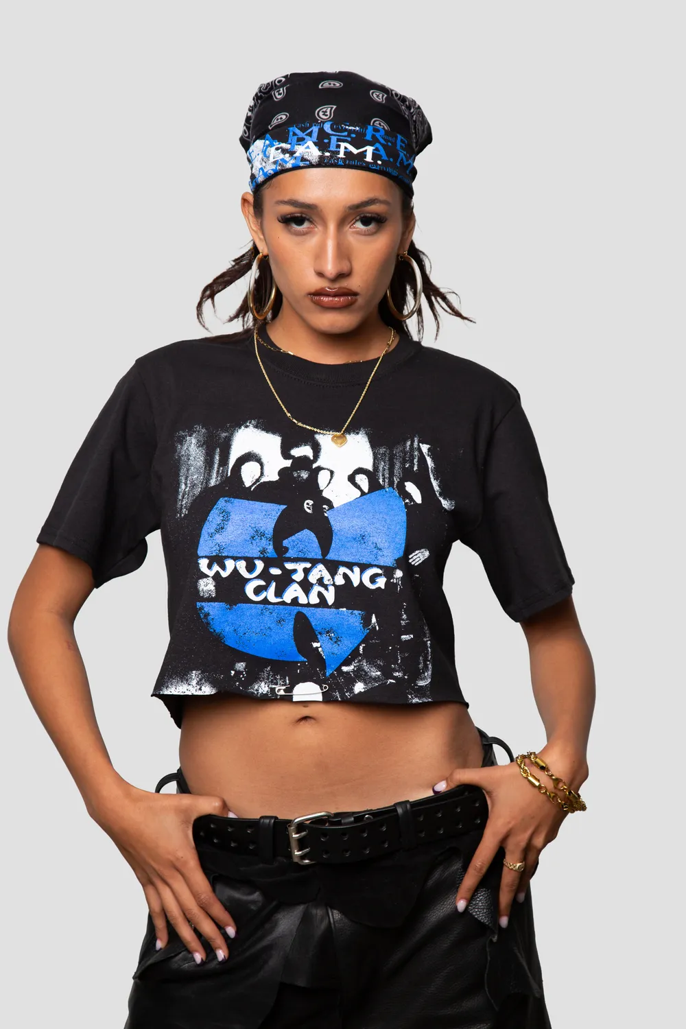 Wu-Tang C.R.E.A.M. T-Shirt Baumwolle Schwarz