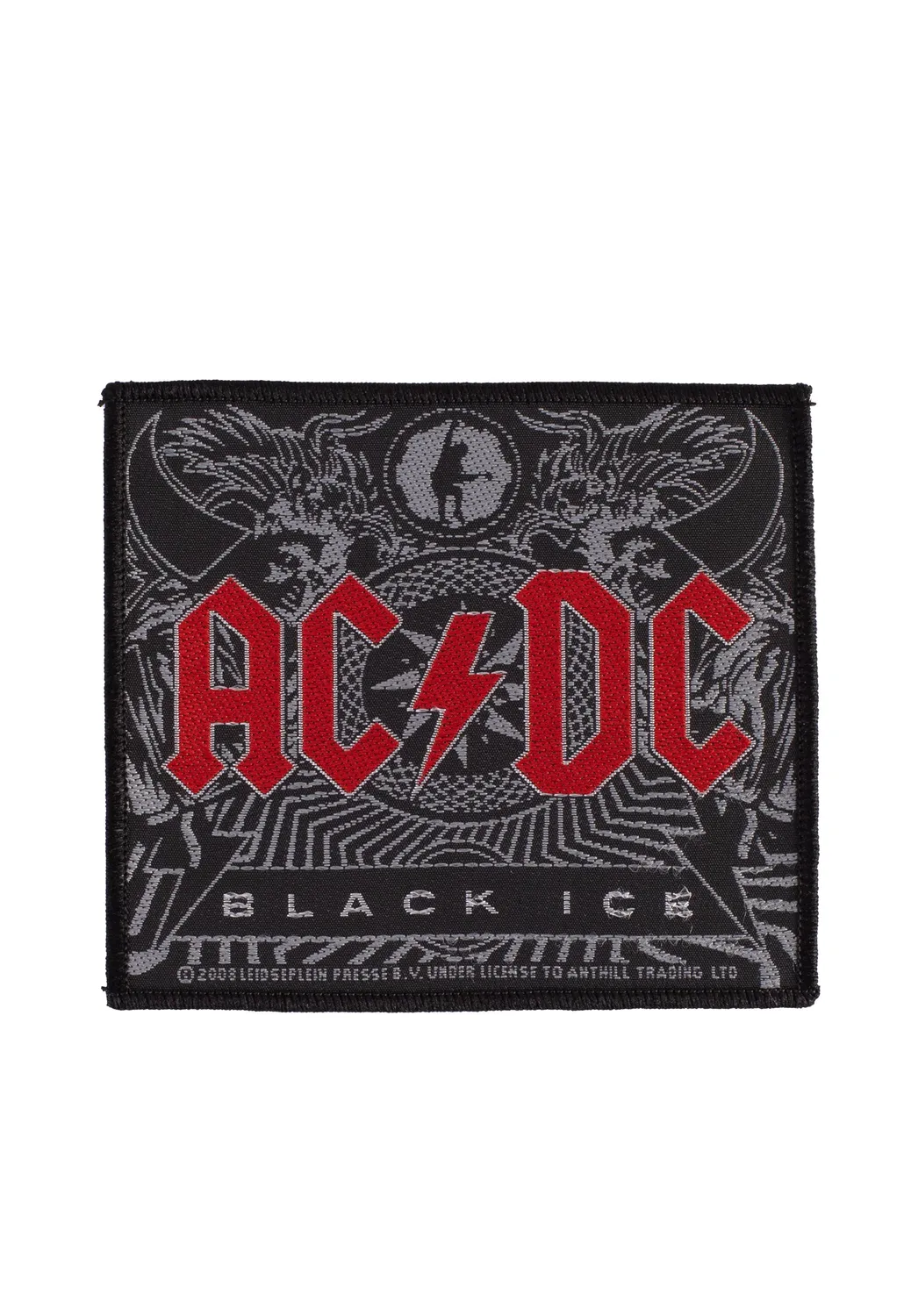 Impericon Black Ice Aufnäher Onesize schwarz Hard Rock