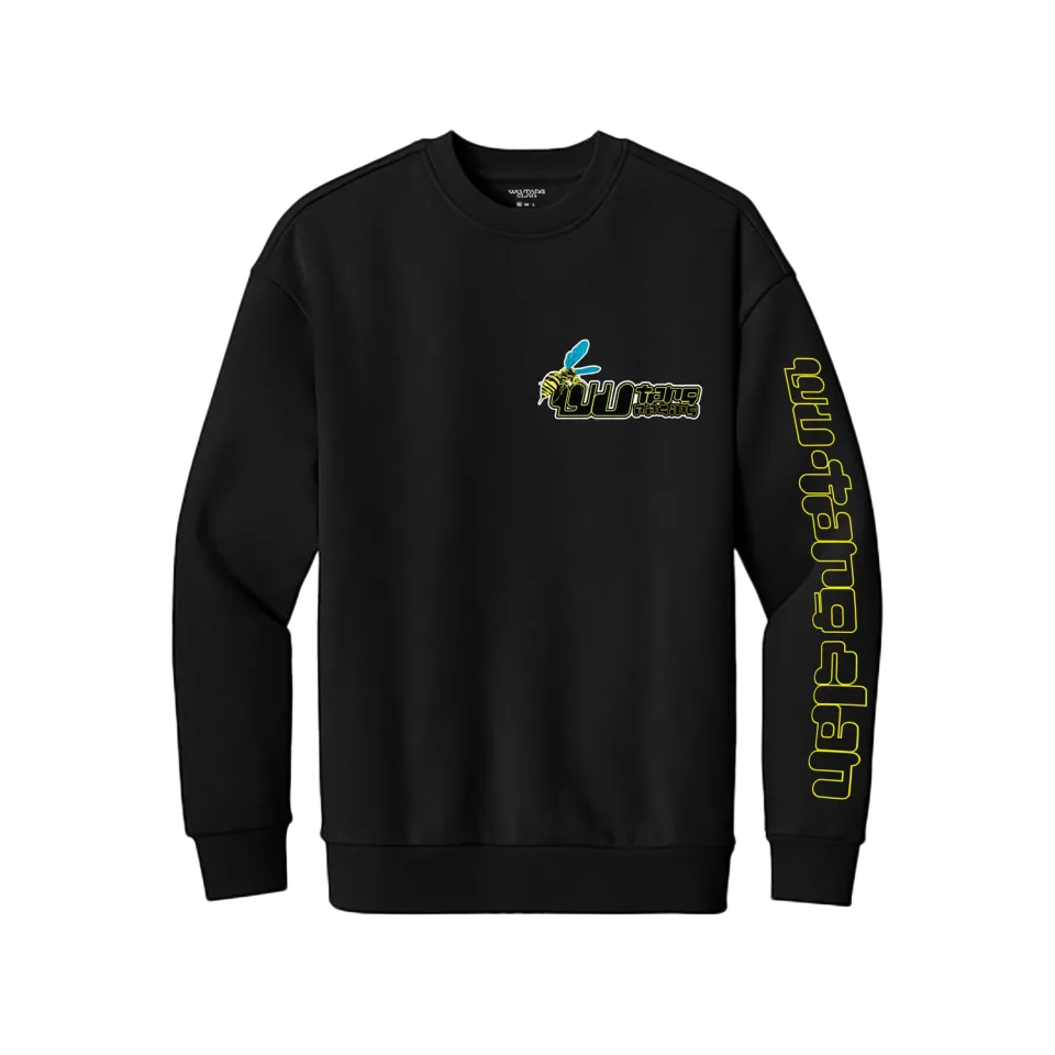 Wu-Tang Raceway Crewneck Sweatshirt Fleece schwarz