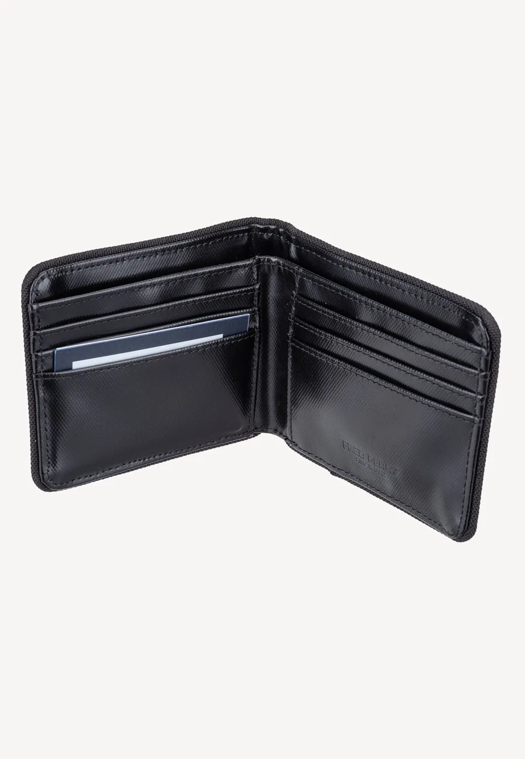 Impericon Tonal Coated Billfold Portemonnaie schwarz/gold