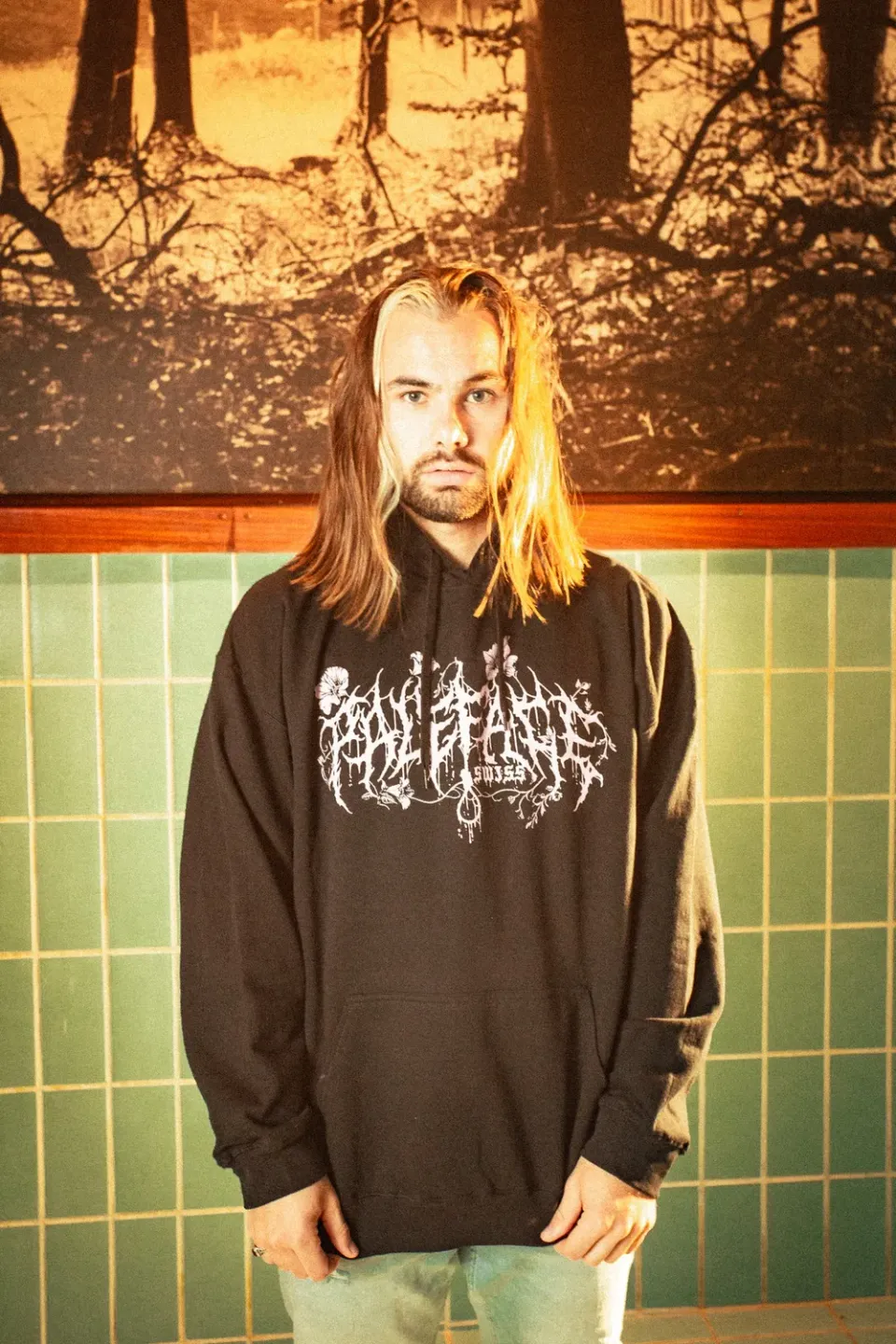 Paleface Swiss The Cursed Flower Hoodie Oversize