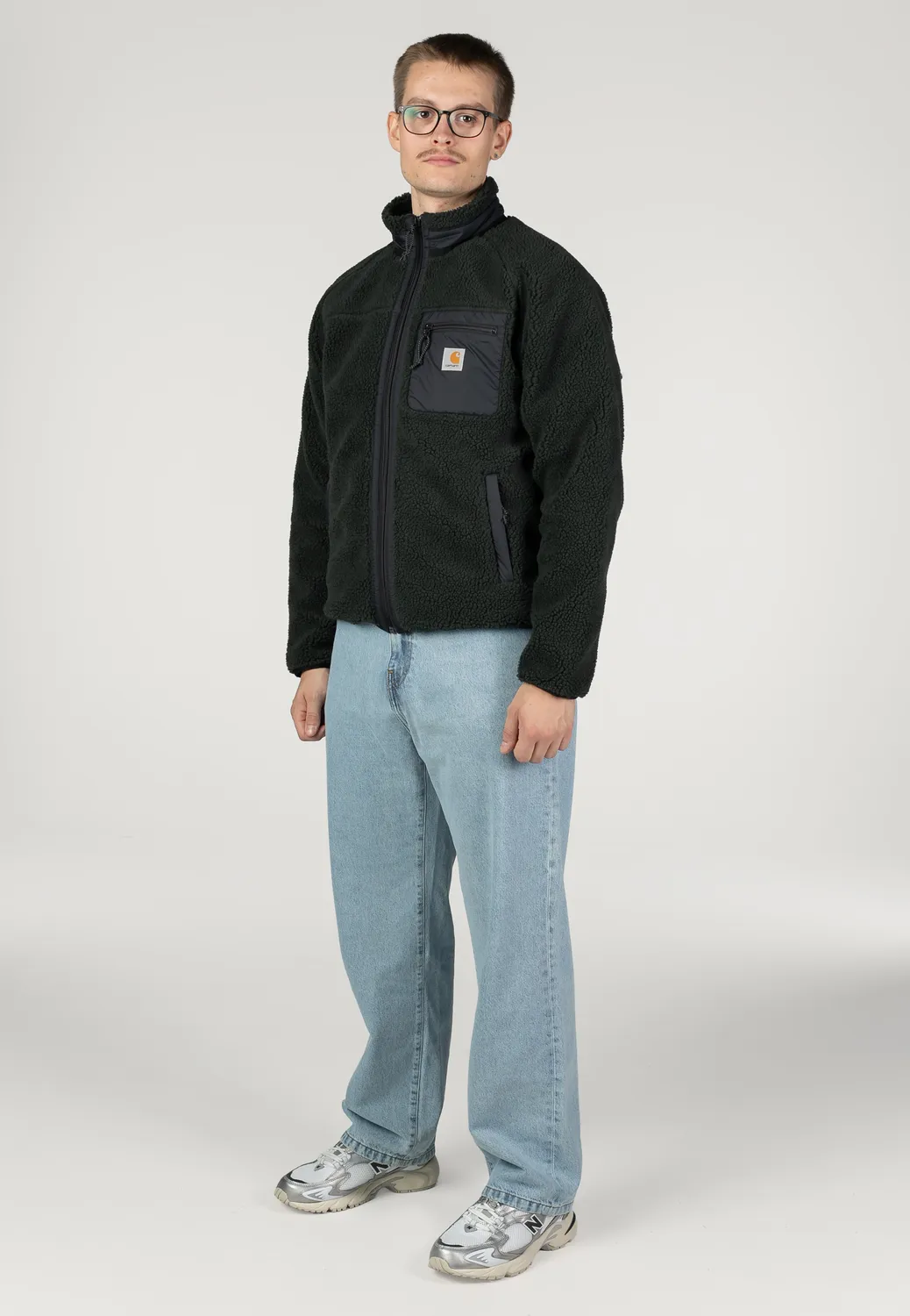 Impericon Prentis Liner Raven Black Jacke grau M