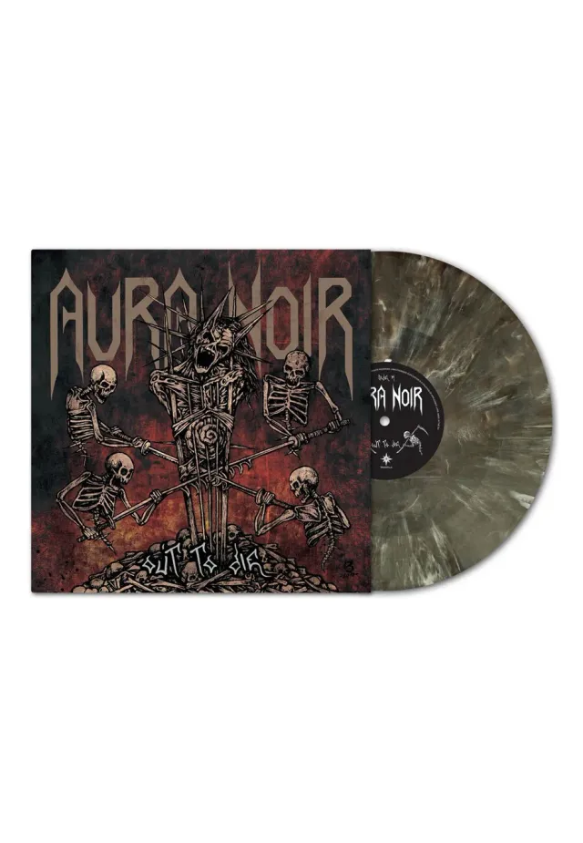 Aura Noir Out To Die Vinyl Grün-Grau Marmoriert
