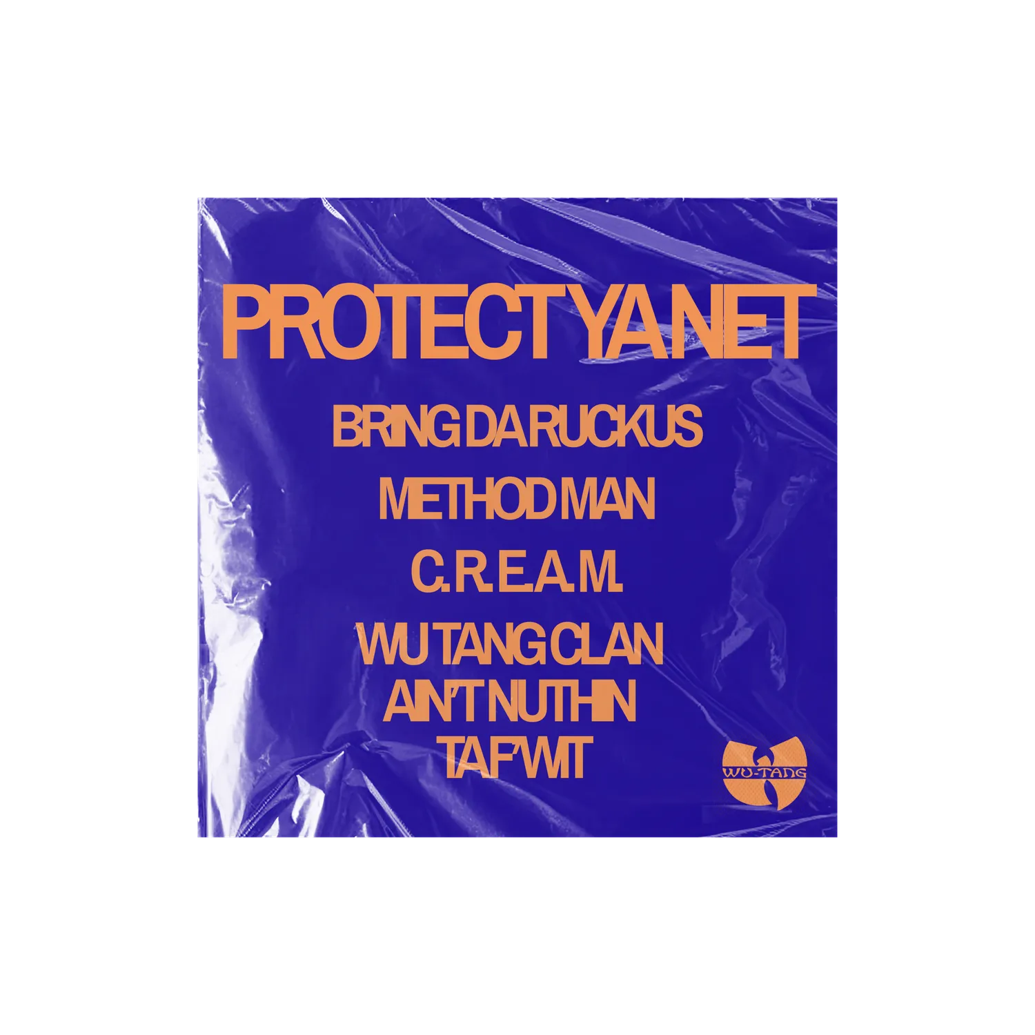 Wu-Tang Protect Ya Net Live Vinyl Split Blue Orange