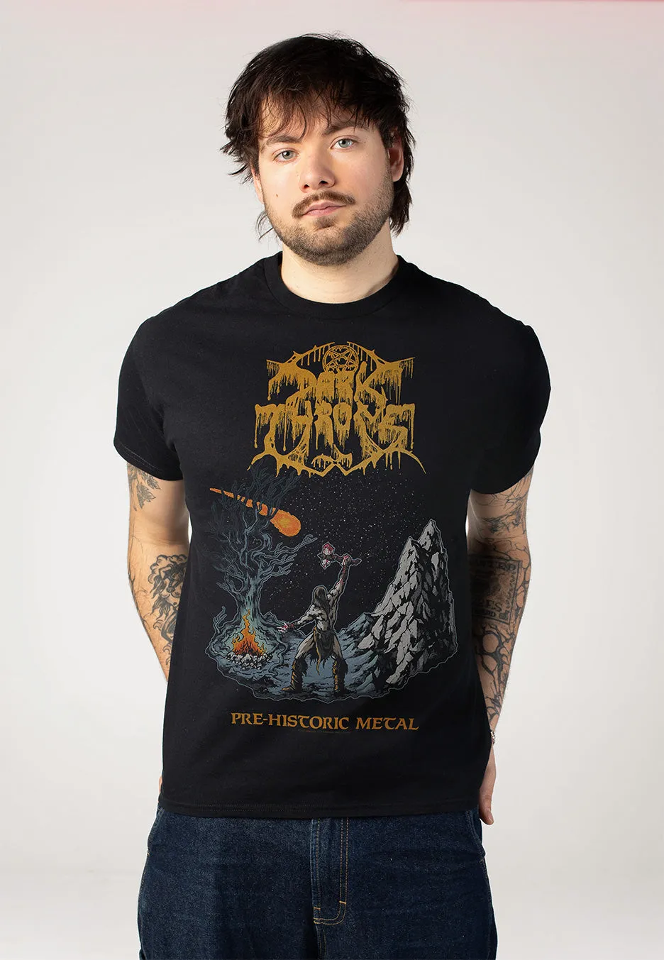 Impericon Pre-Historic Metal Alternate T-Shirt schwarz Black Metal