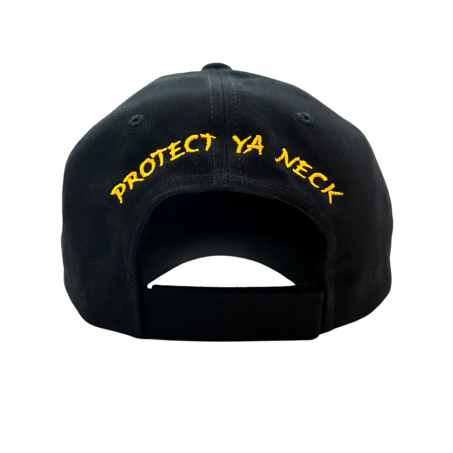 Wu-Tang Wu Gold Dad Hat Cap schwarz Baumwolle