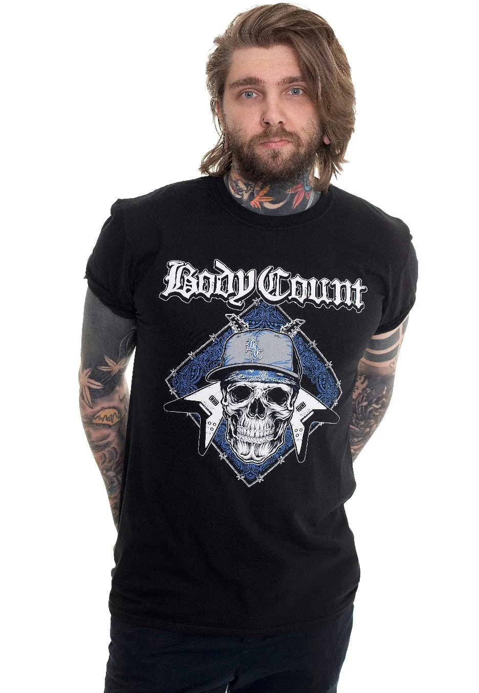 Attack T-Shirt schwarz Unisex Baumwoll Jersey