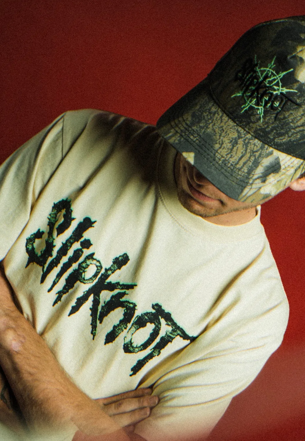 Impericon Tomorrow Boxy Garment-Dyed T-Shirt Bone