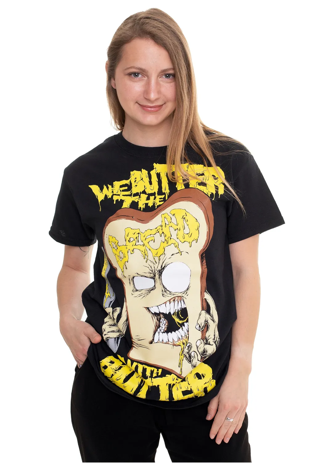 Impericon Schnitte T-Shirt schwarz Unisex