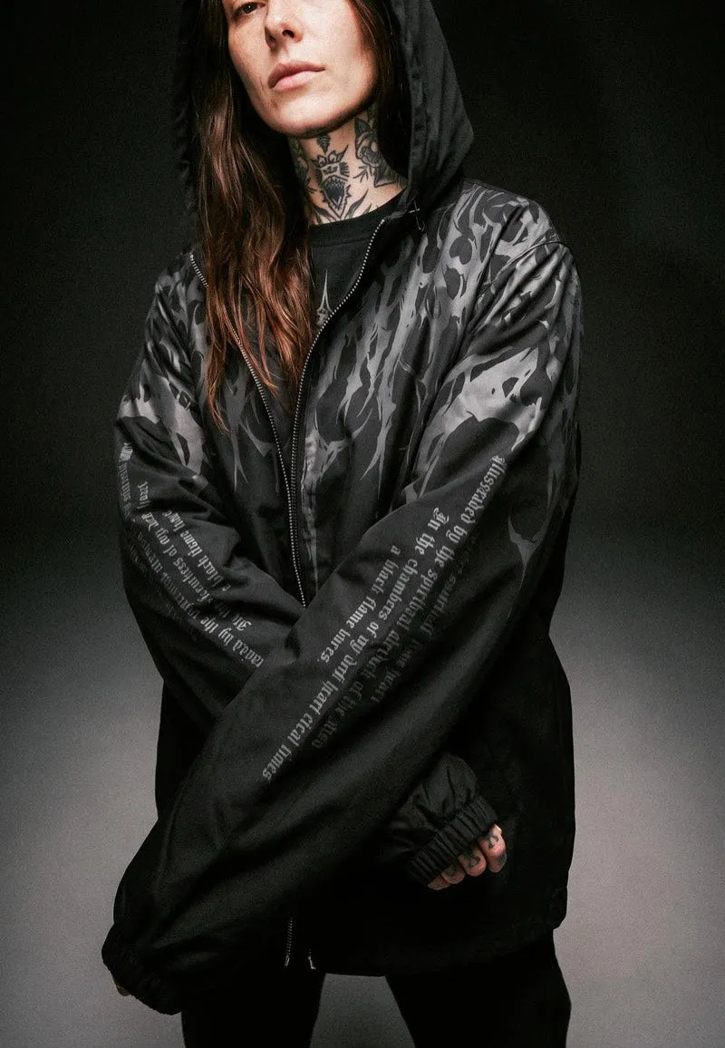 Impericon Reign Of Blood Black Grey Windbreaker