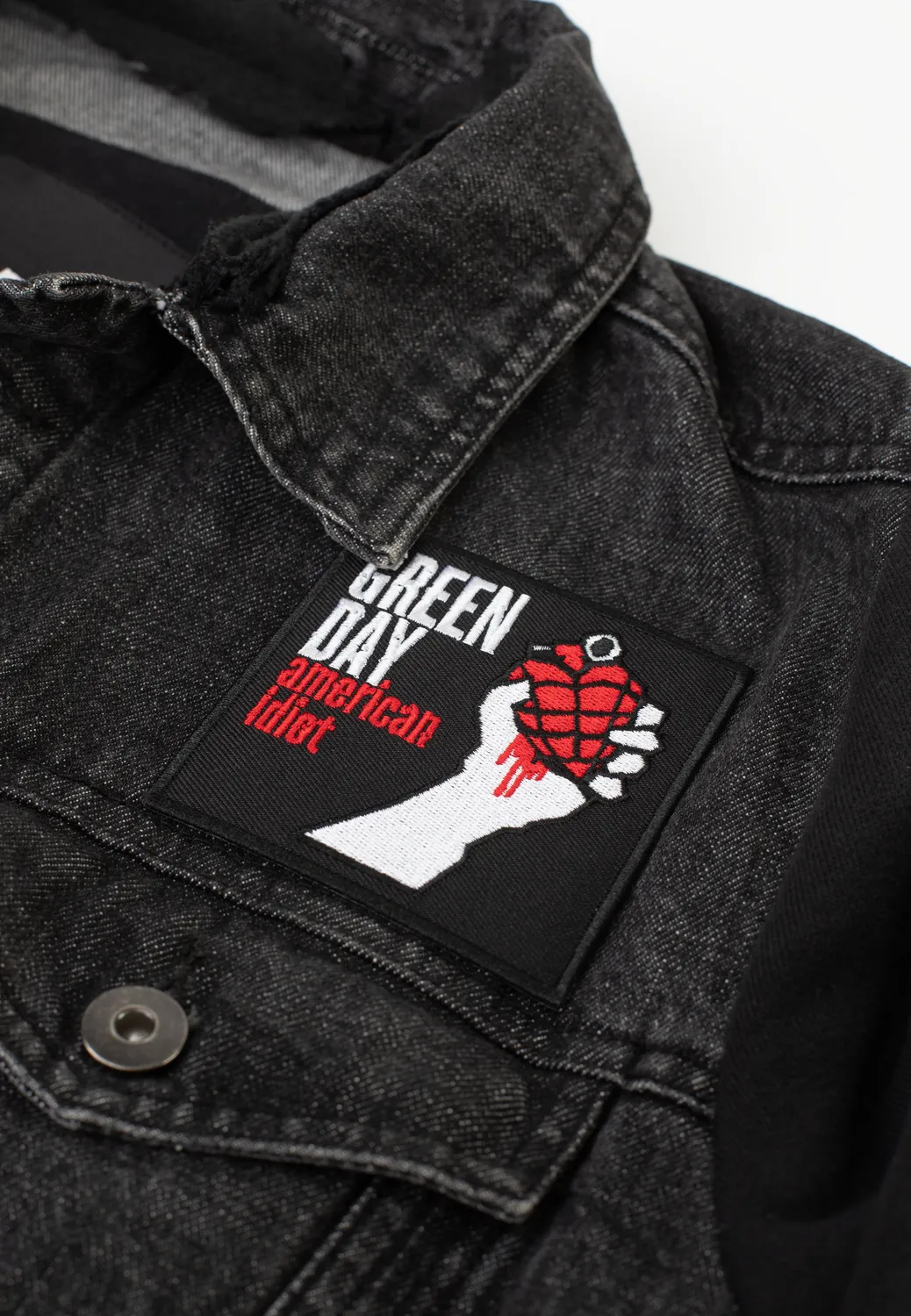 Impericon American Idiot Aufnäher schwarz Onesize