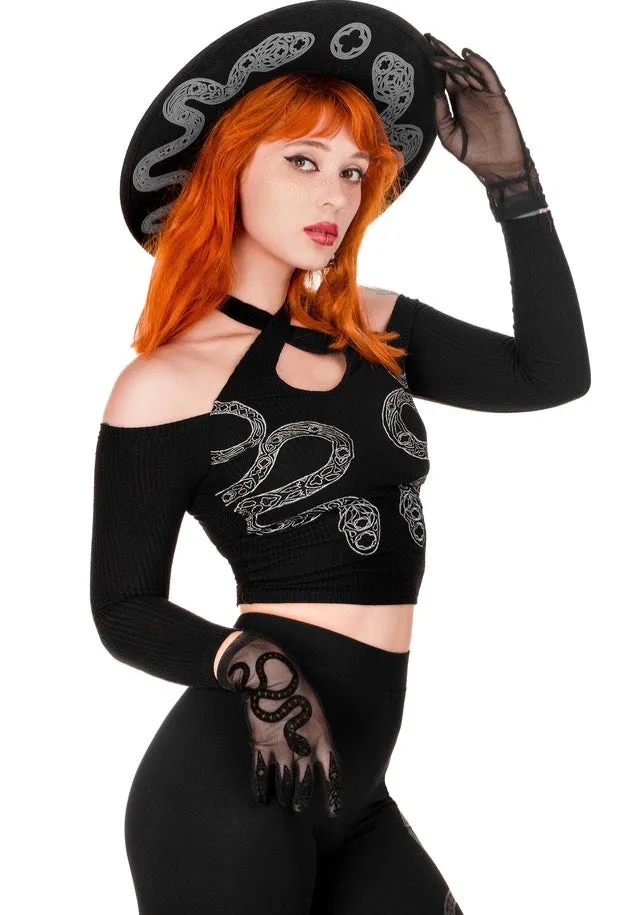 Impericon Cathedral Snake Black Longsleeve schwarz Damen