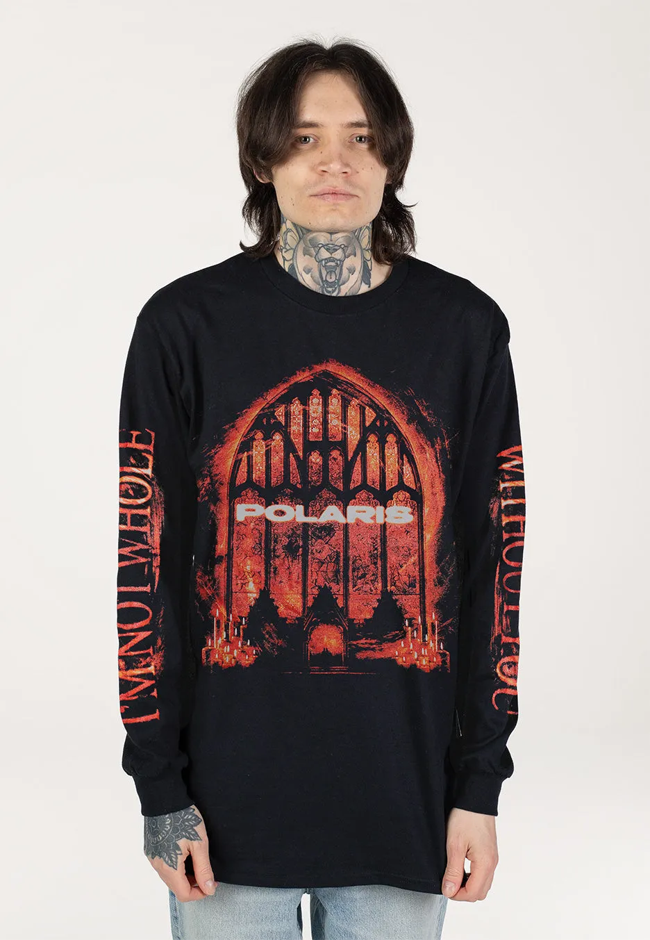 Impericon Without You Stained Glass Longsleeve Schwarz